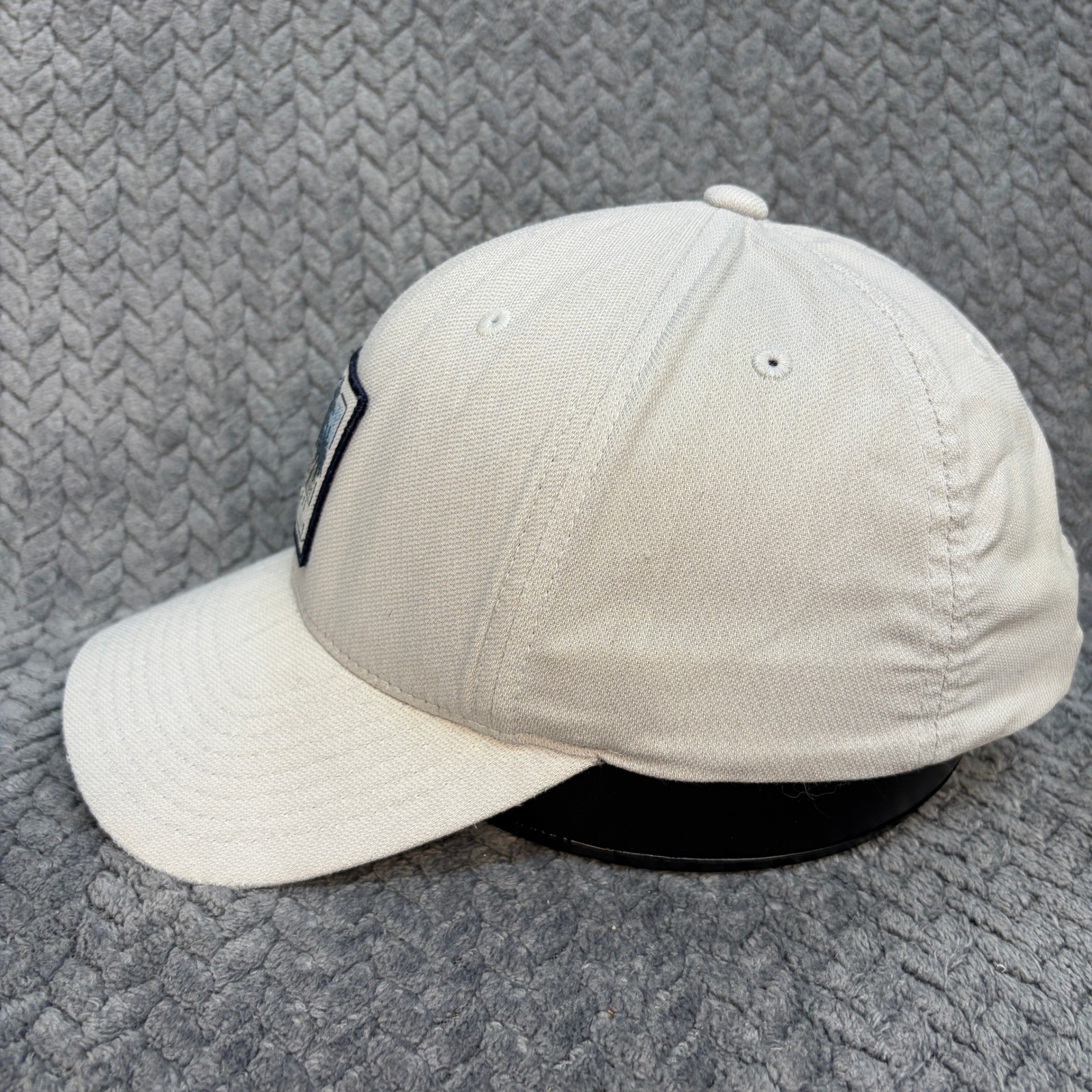 TravisMathew Hawaii Palm Tree Snapback Hat Beige Flexfit 110 Tech Cap Mens OSFM