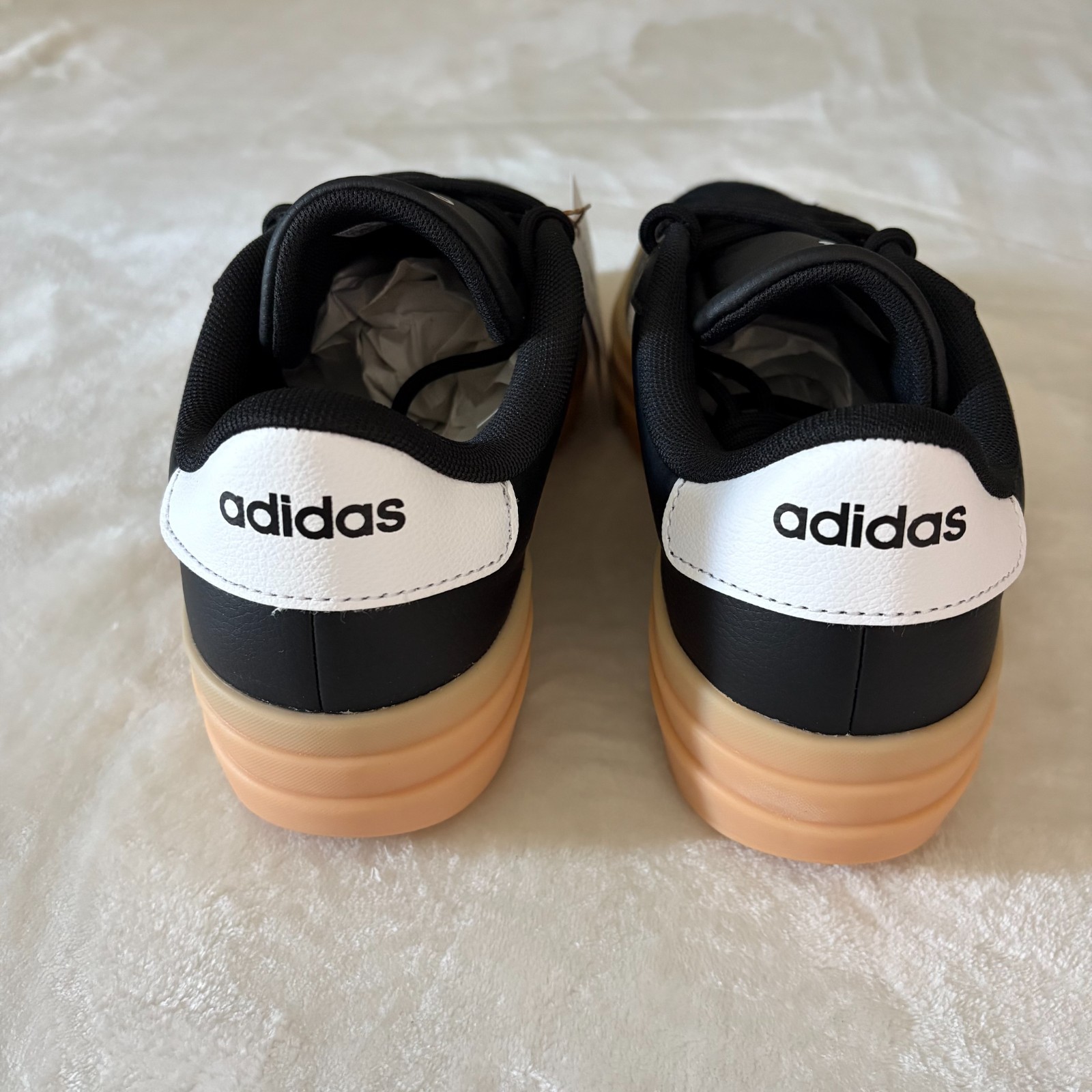 NEW Adidas Women’s VL Court Bold Casual Black White Multi sz – ih3081
