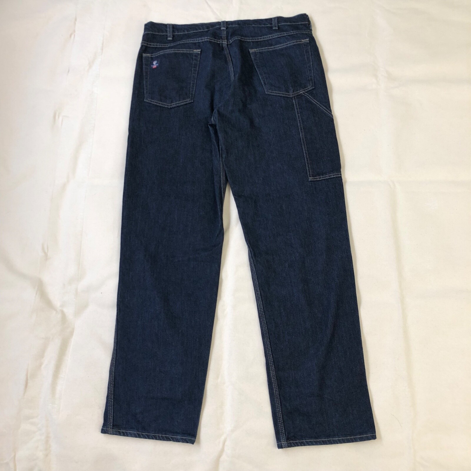 Tyndale USA F290T Broken-In Relaxed FR Jeans Dark Blue Excellent
