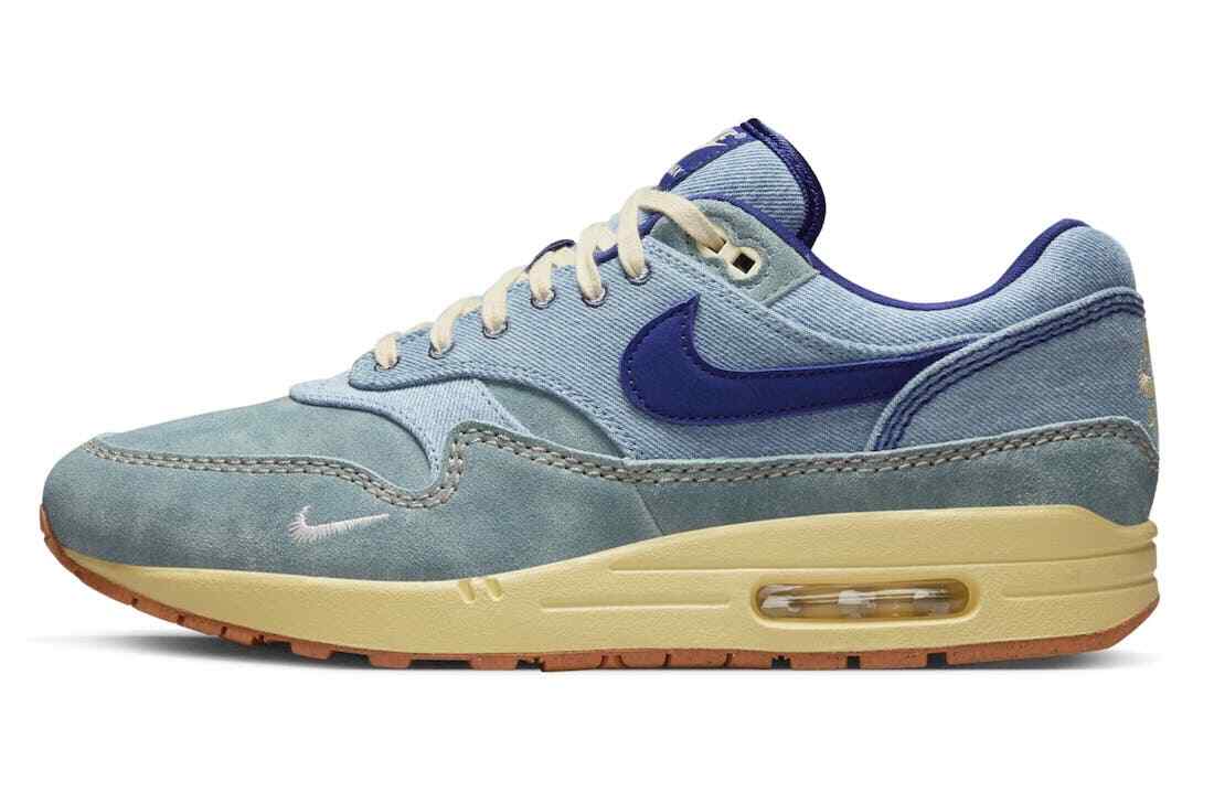 Nike Air Max 1 PRM Dirty Denim Mineral Slate Royal Blue DV3050-300 sz 9 Men’s