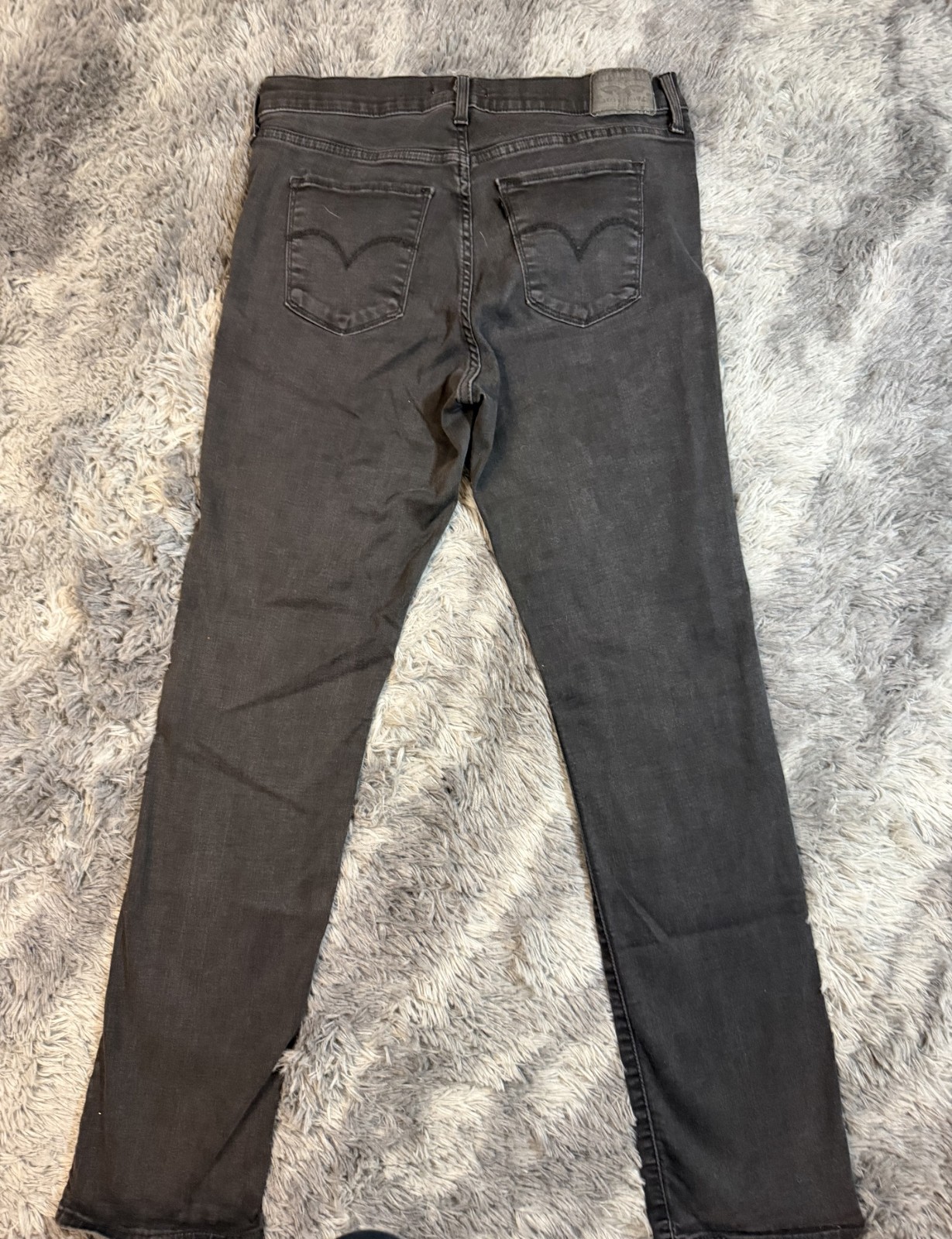 Levi’s Women’s Size 32 314 Shaping Straight Mid-Rise Stretch Denim Jeans