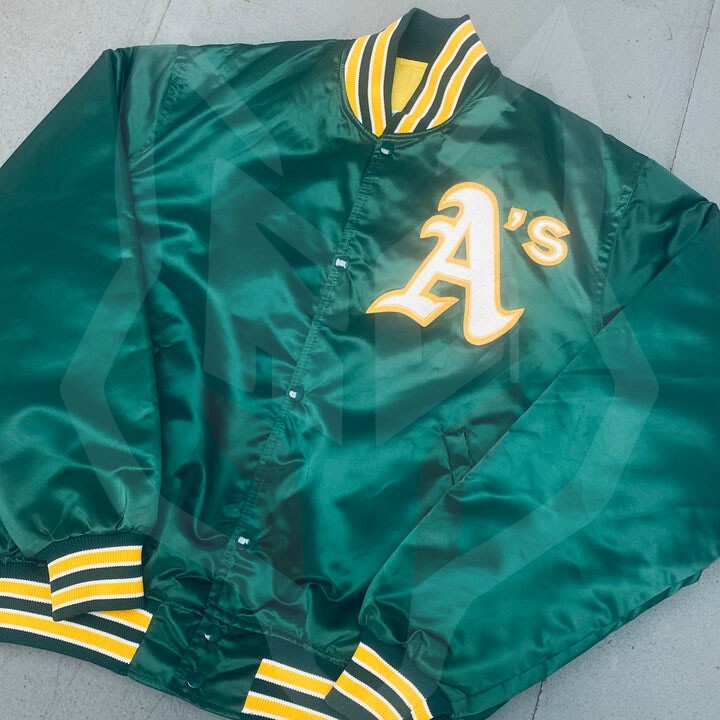 Oakland Athletics Jacket MLB Vintage Athletics Jacket Bomber Baseball Jacket