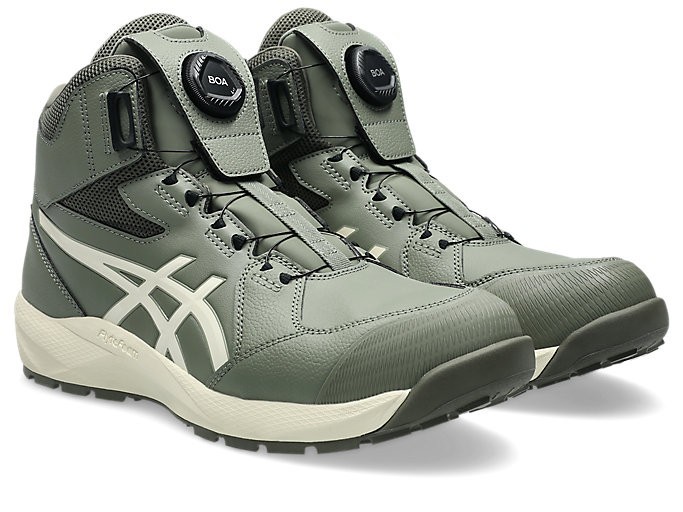 ASICS WINJOB CP314 BOA 1273A124 300 Lichen Green Birch 3E Safety Shoes