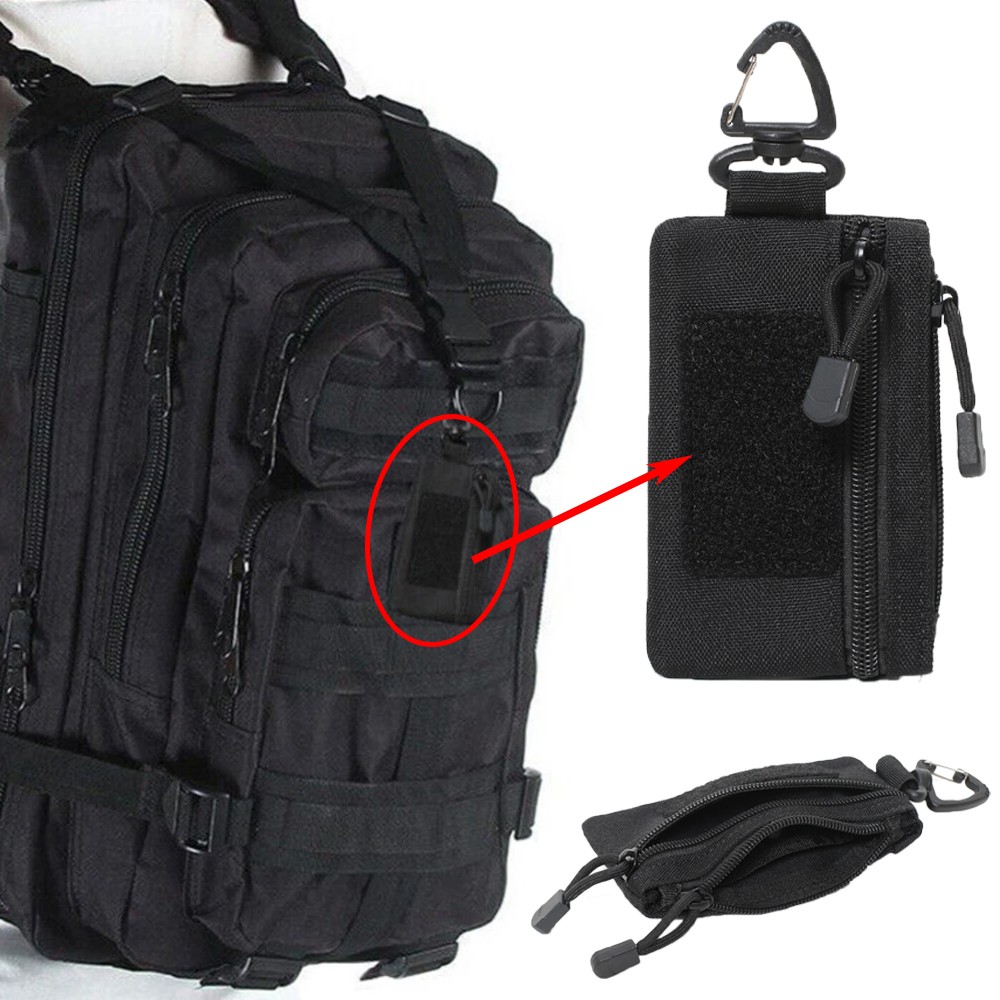 Tactical EDC Organizer Pocket Military Waist Pack Utility Bag Accessories Pouch