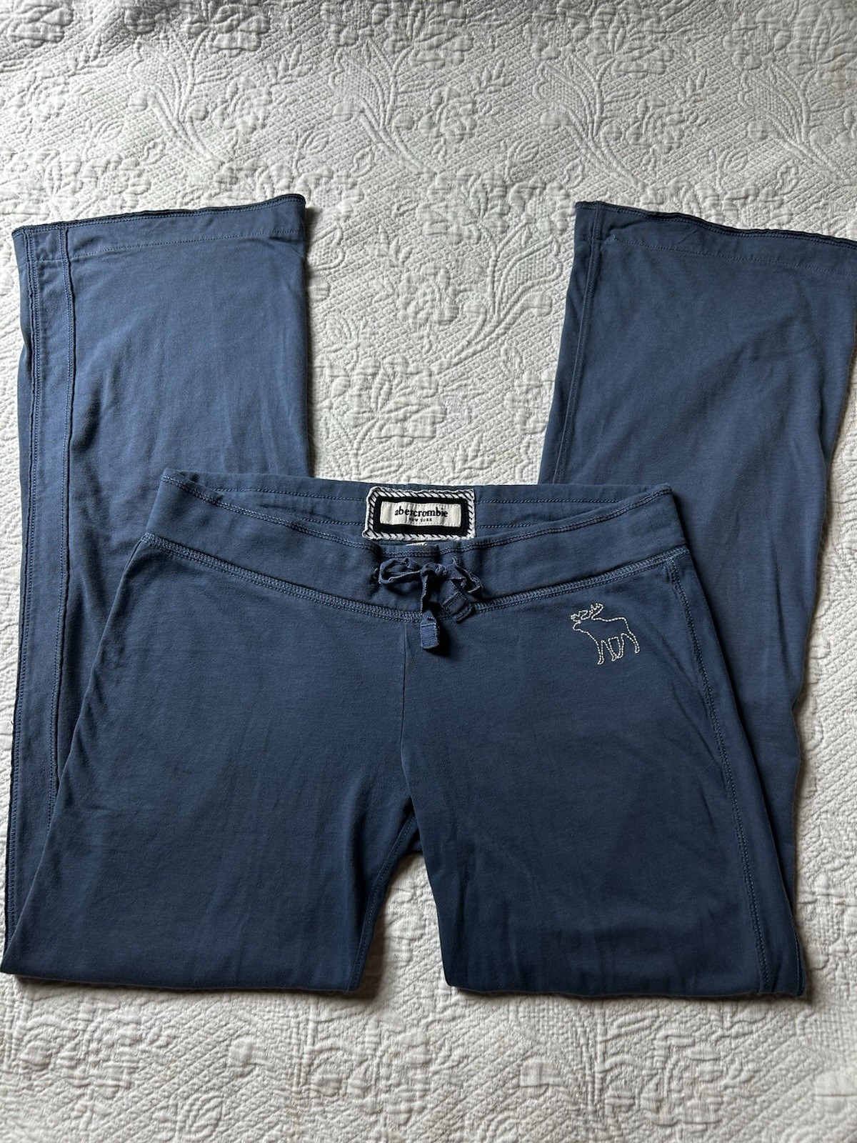 Abercrombie & Fitch Men’s Vintage Y2K Sweatpants Size Small, Wide-Leg