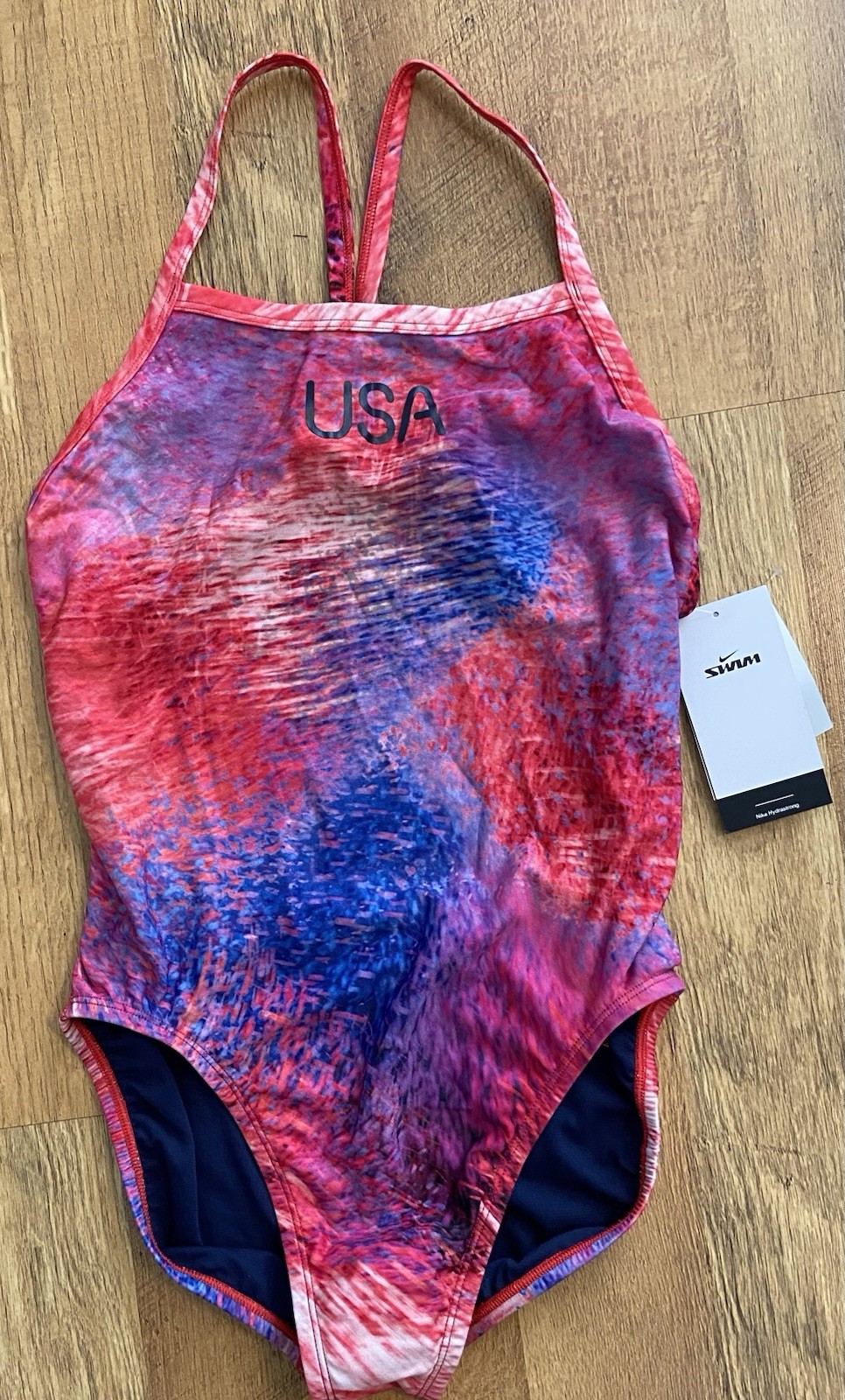 NWT Nike Women’s Hydrastrong One Piece Racerback Swimsuit 36/10