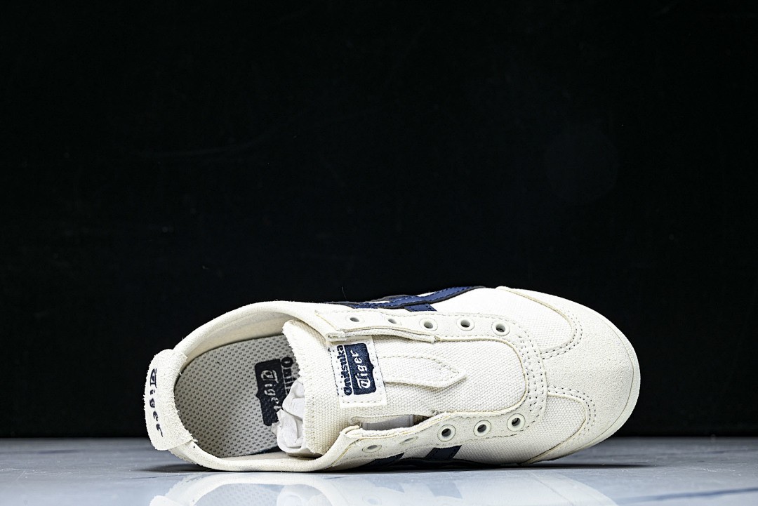 Onits*ka Tiger Mexico 66 Slip-On Birch Midnight 1184A085-200 Unisex Size 4-11