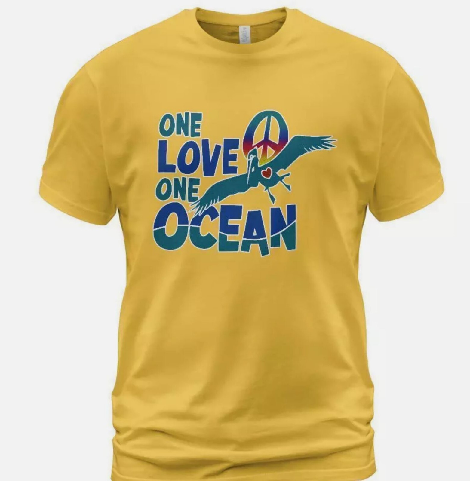 One Love One Ocean T shirt Musician Jimmy Buffett s-5xl
