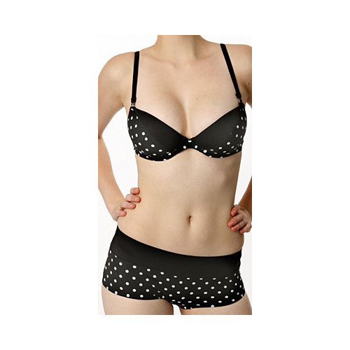 Change of Scandinavia Black/White Spotty Bikini Shorts