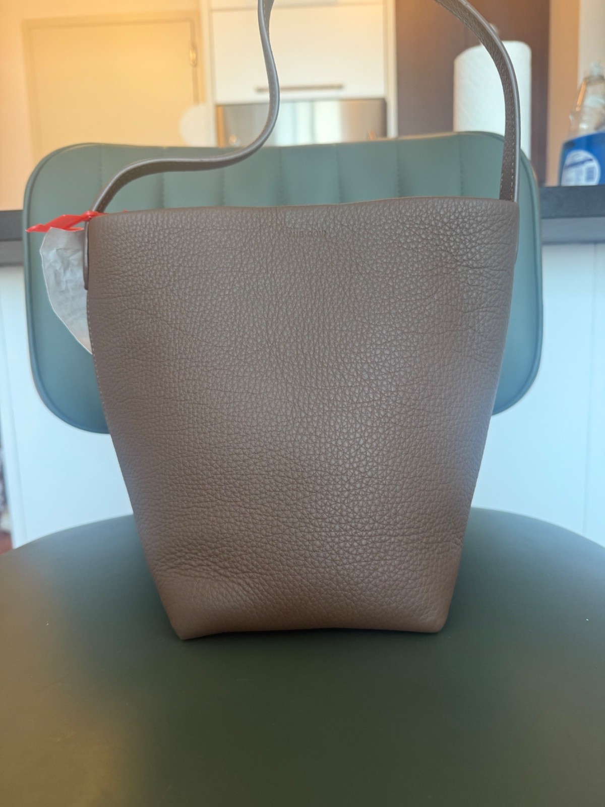 The Row Small N/S Park Leather Tote in Brown – Brand New, Never Used w/ Tag!