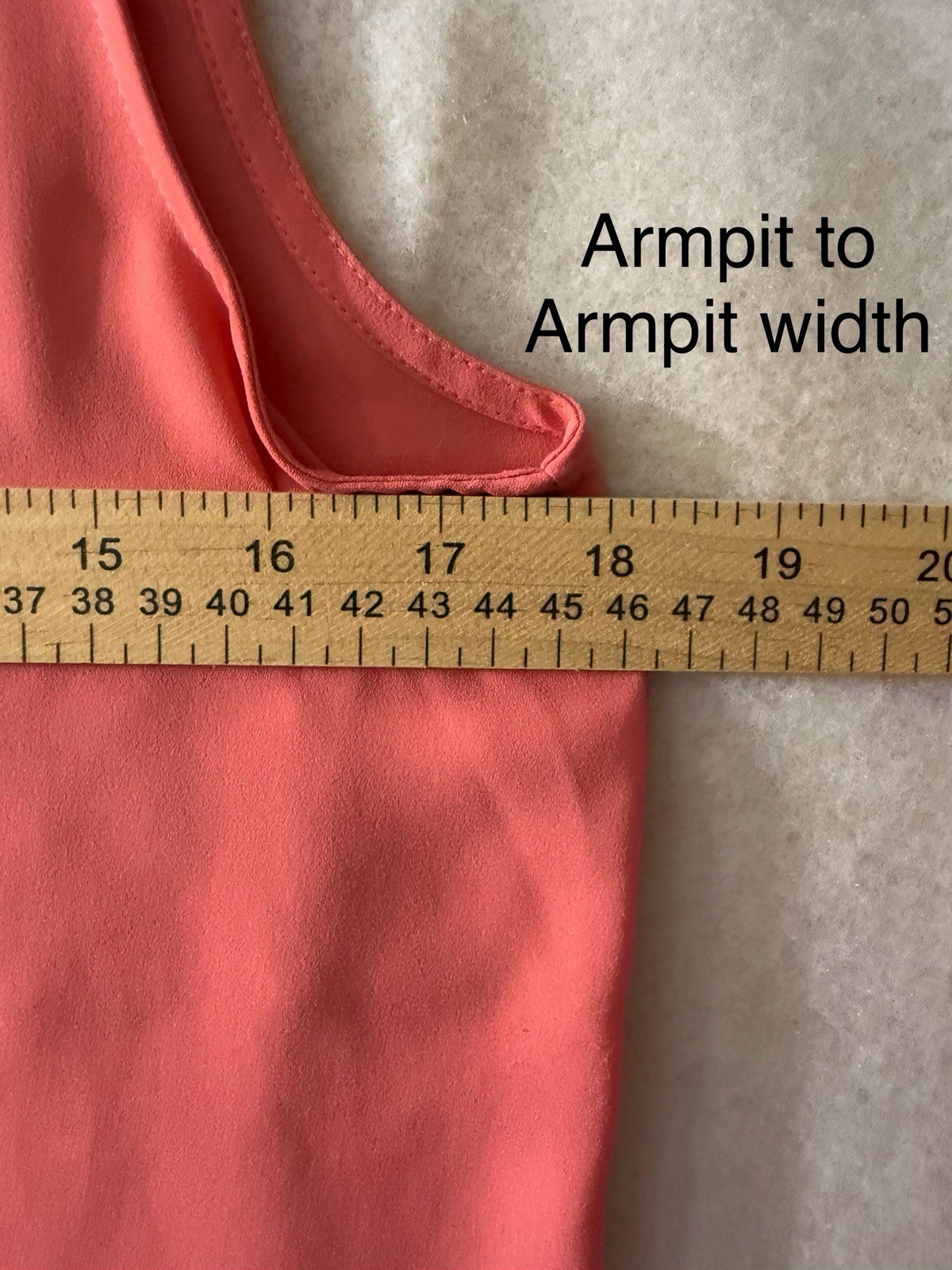 Loft XS Blouse Shell With Scalloped Button Detail Sleeveless Coral Super Cute
