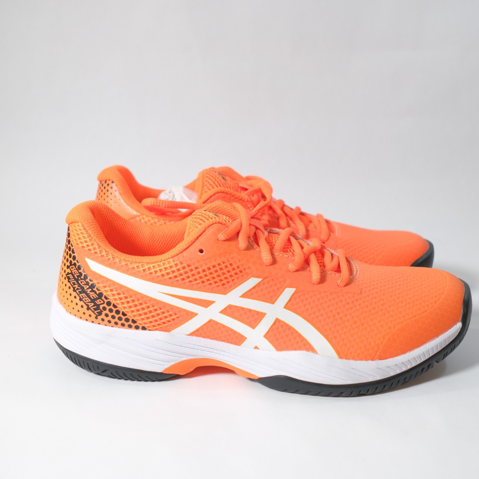 ASICS Gel-Game 9 Pickleball Shocking Orange White 1041A416-800 Men’s Size 7