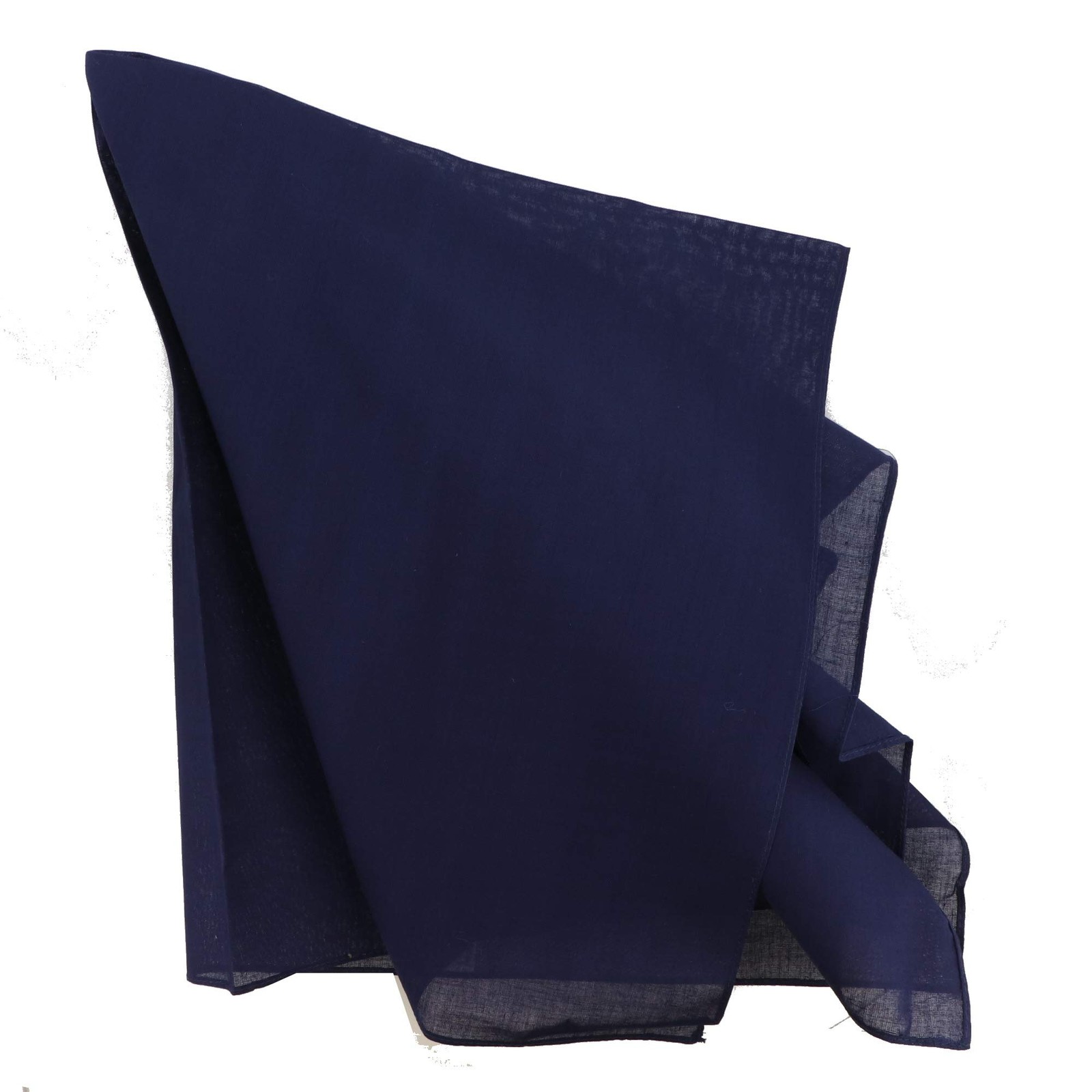 4 Pack 27×27 Inch Extra Large Solid Color Bandana 100% Cotton Head Scarf