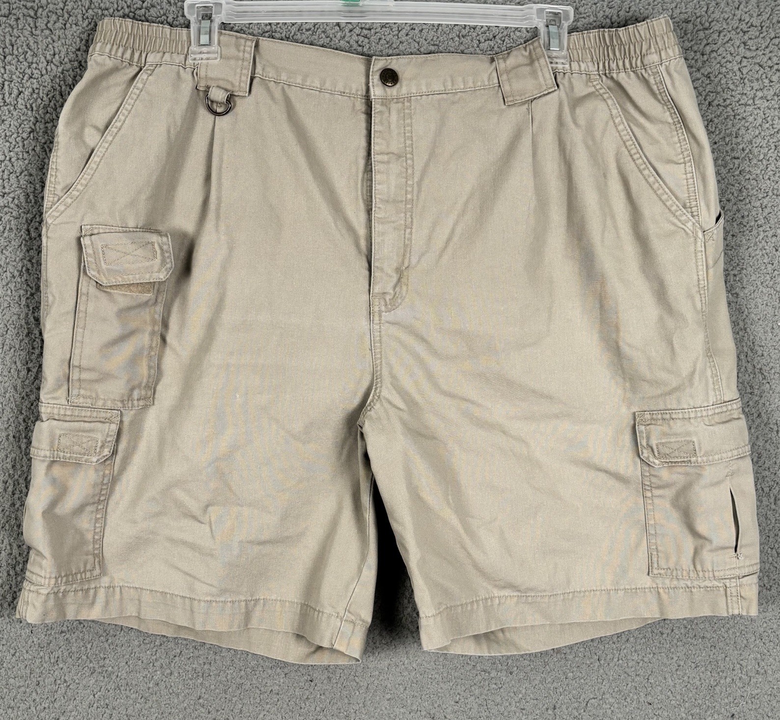5.11 Tactical Series Shorts Mens 44 Khaki Tan Cotton Canvas Cargo Utility