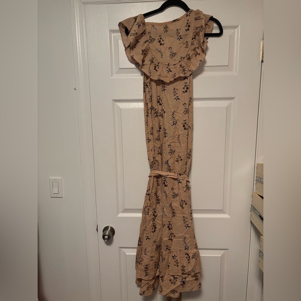 Christy Dawn Colette Dress Small Floral Midi Maxi Organic Cotton Cottagecore