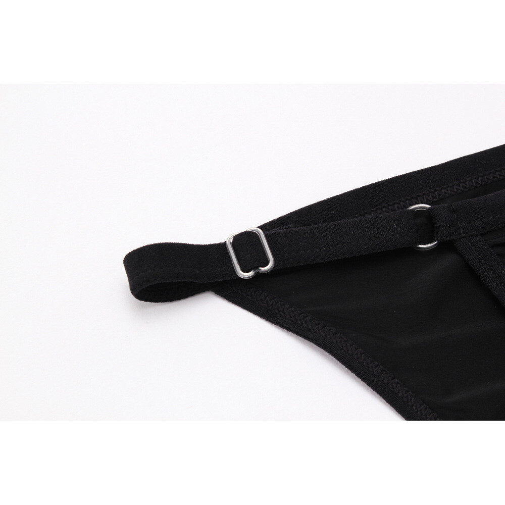 Men’s Sexy Underwear Briefs Breathable Ice Silk Adjustable Comfort Male Panties