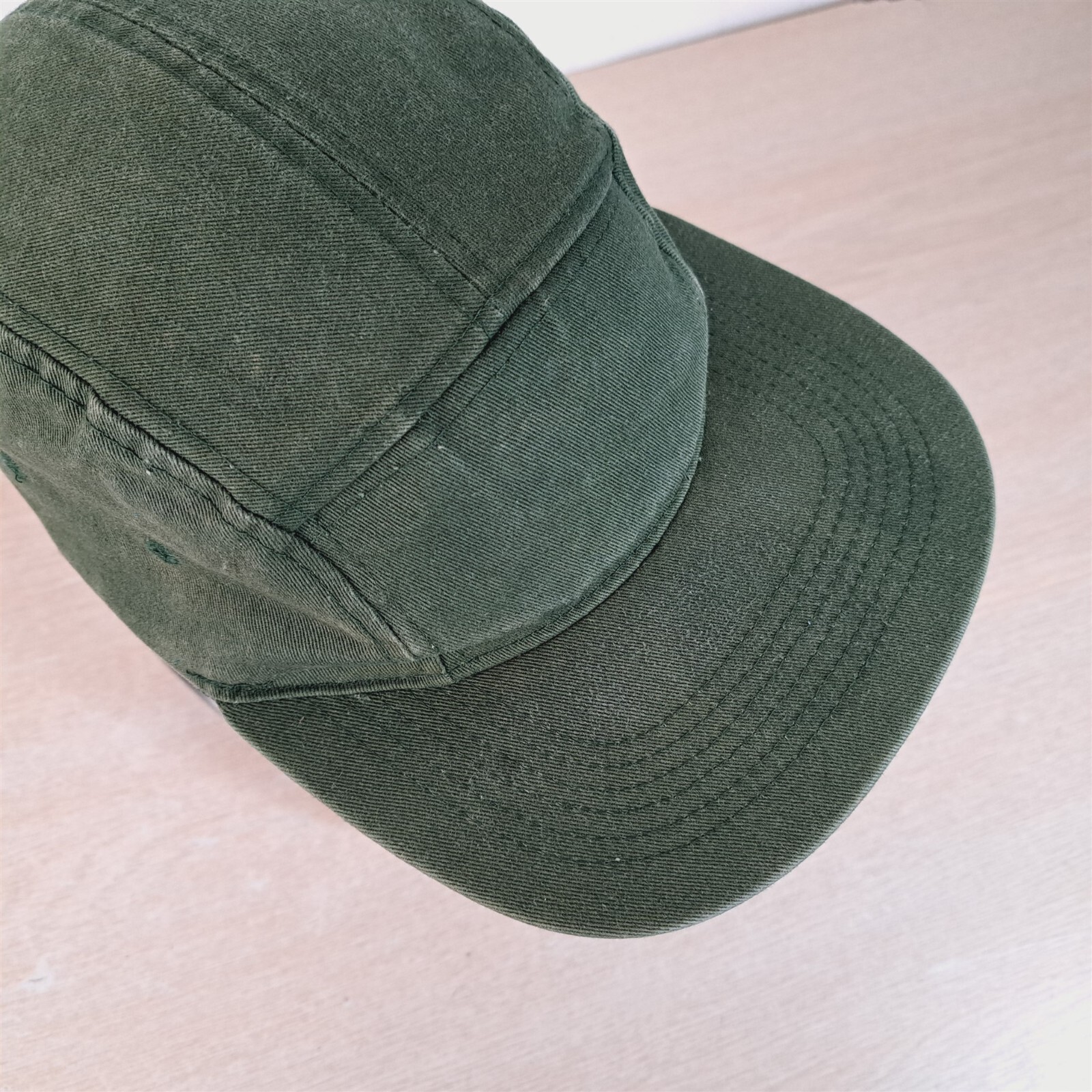 ICON BLANK/NO LOGO WOMENS 5 PANEL ADJUSTABLE STRAPBACK BASEBALL HAT/CAP, GREEN