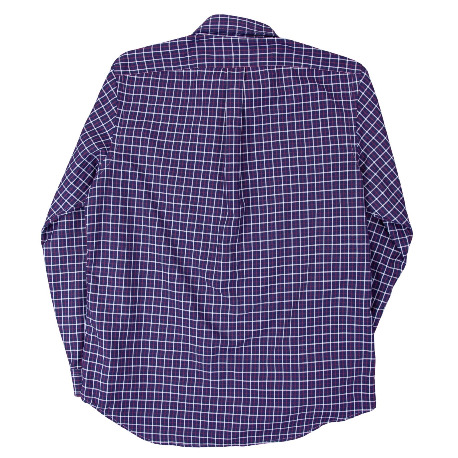 Polo Ralph Lauren Mens L Classic Fit Performance Nylon Poly Shirt Blue