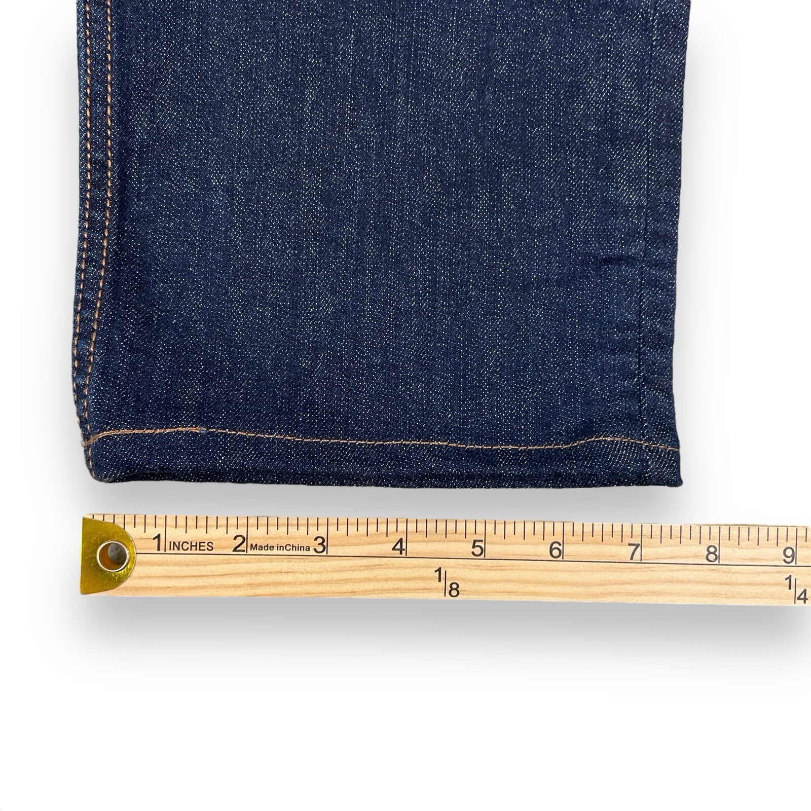 Banana Republic Jeans Men 33×30 (ACTUAL 34×27.5) Dark Blue Straight Fit Denim