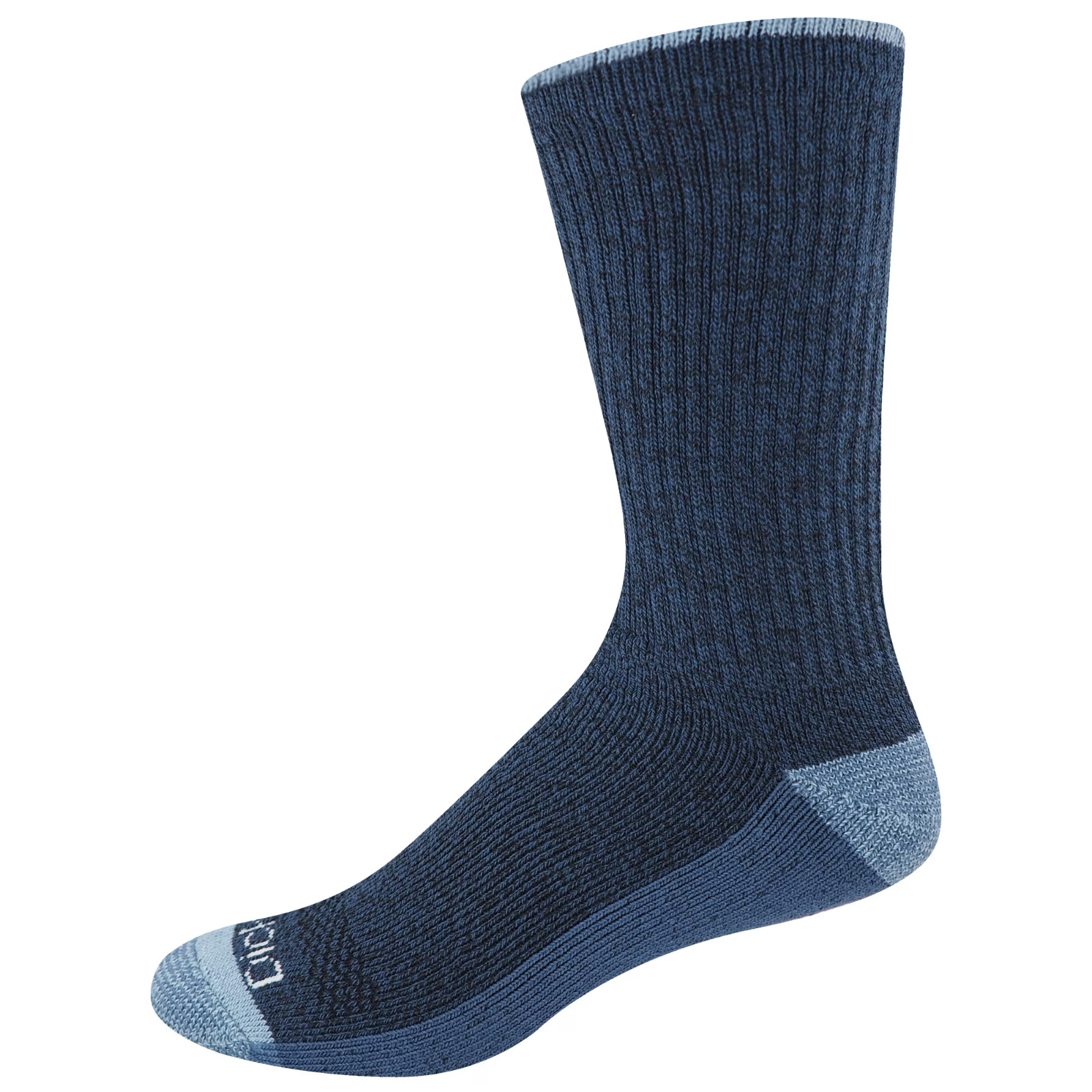 6 Pack Genuine Dickies Mens Dritech Crew Socks Moisture Control Black Size 6-12