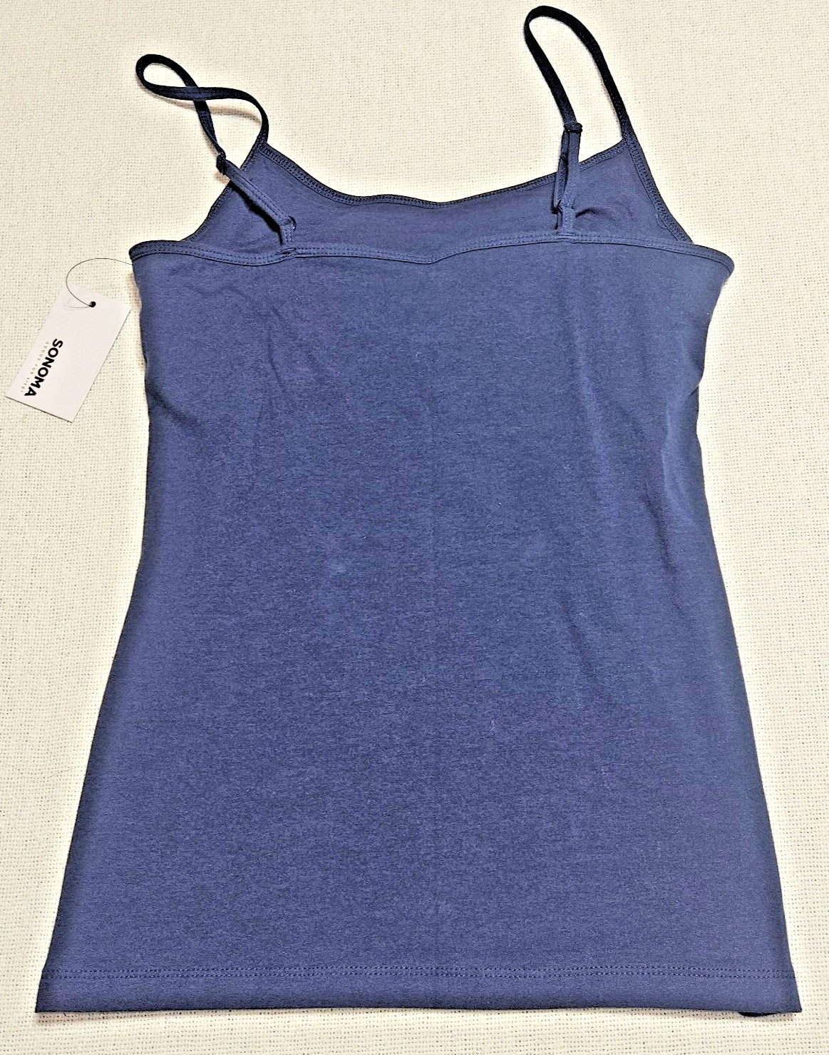 Cami Navy Everyday Padded Adjustable Staps Womens Small By Sonoma Goods For Life