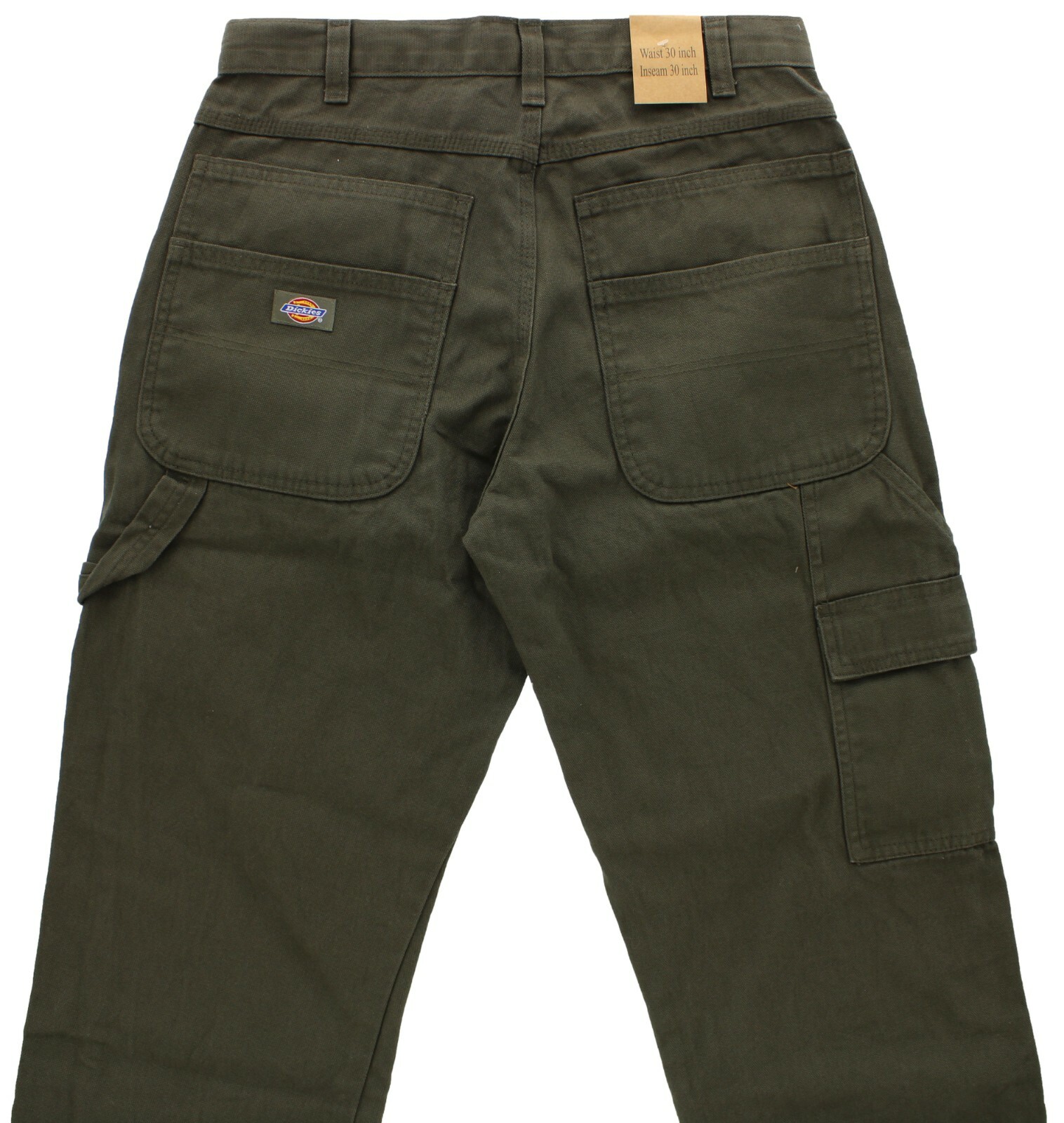 Dickies Men’s Carpenter Pants Relaxed Fit Duck Canvas 9-Pocket Straight Leg Pant
