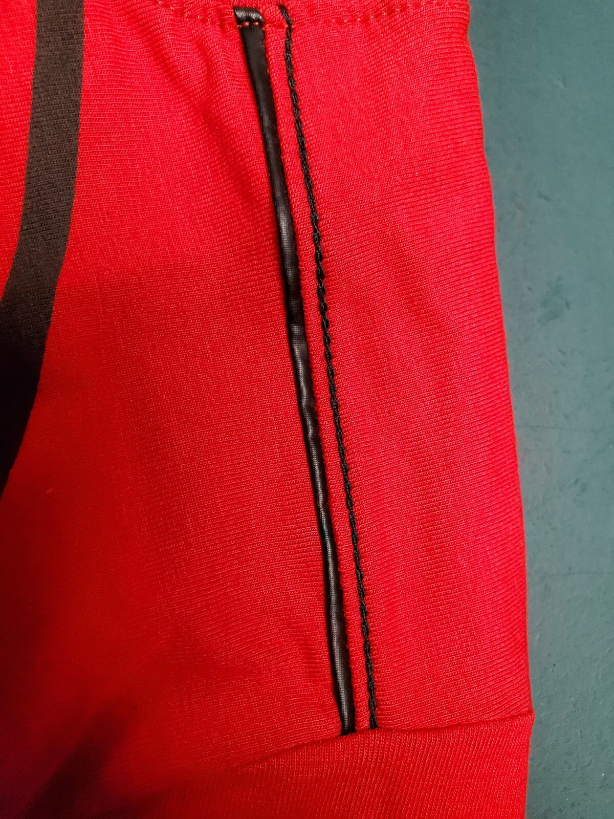 Men’s Bucheli Slim Fit Red Cotton/Lycra Stretch Fashion Tee Free Ship