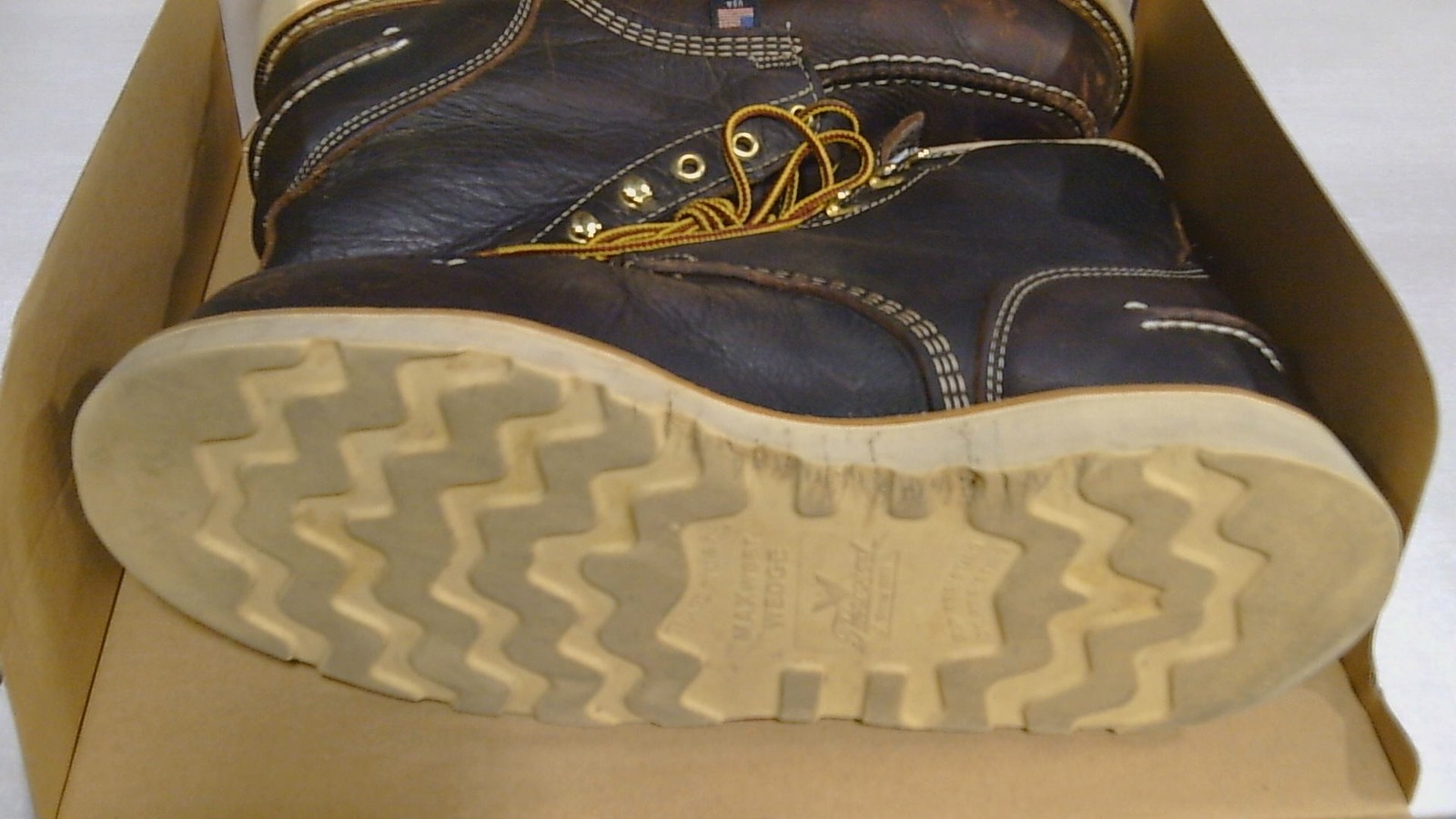 1957 SERIES  WATERPROOF  6? BRIAR PITSTOP SAFETY TOE  MOC TOE MAXWEAR WED GE