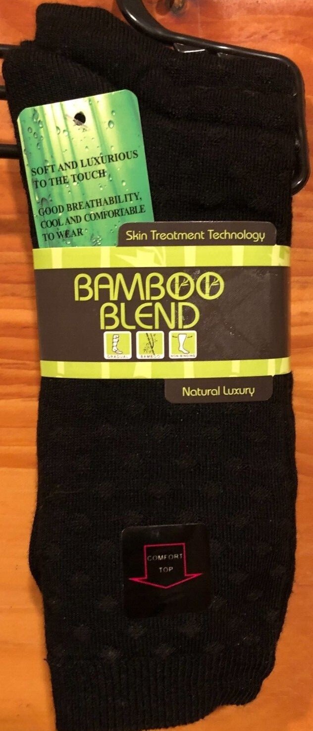 3 Pairs BAMBOO BLEND Luxury Socks 75% Rayon from Bamboo $18 Fits Shoe size 7-12