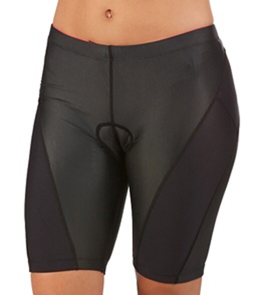 Nike Women’s Triathlon Half Tight Shorts, TESS0005-001, Black ( Small )