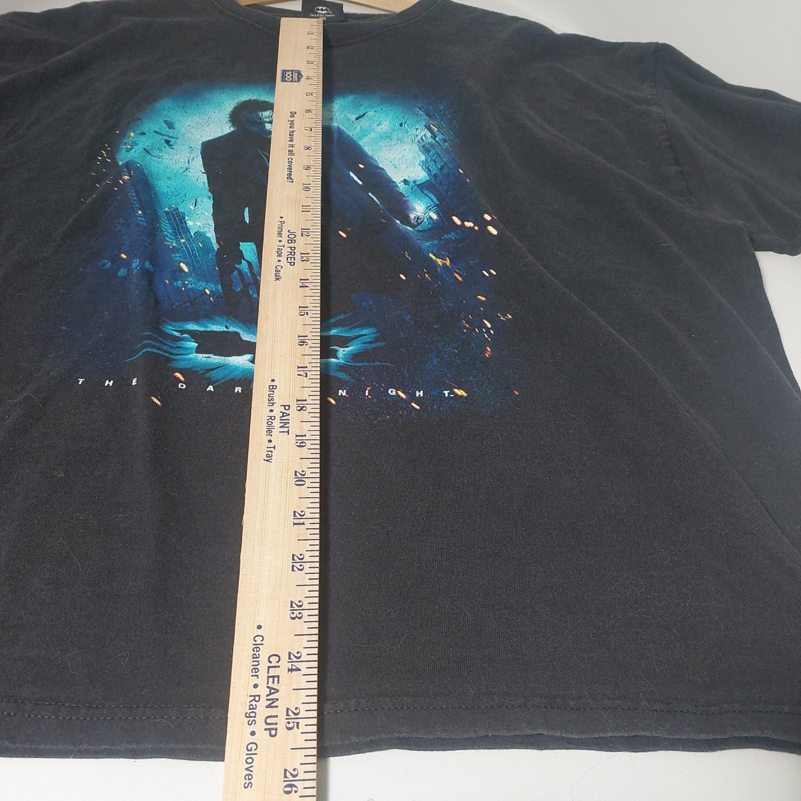 2008 Official THE DARK KNIGHT Heath Ledger T-Shirt Adult Size XXL Y2K