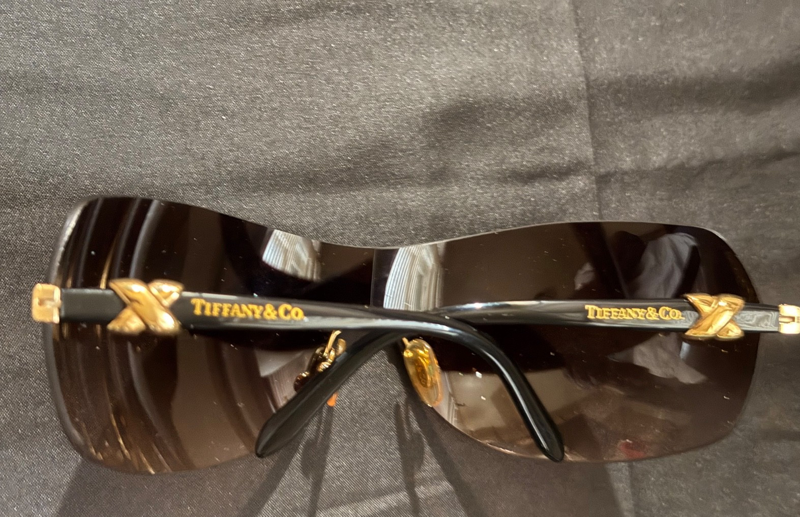 TIFFANY & Co. TF3015 Rimless Shield Sunglasses 115mm