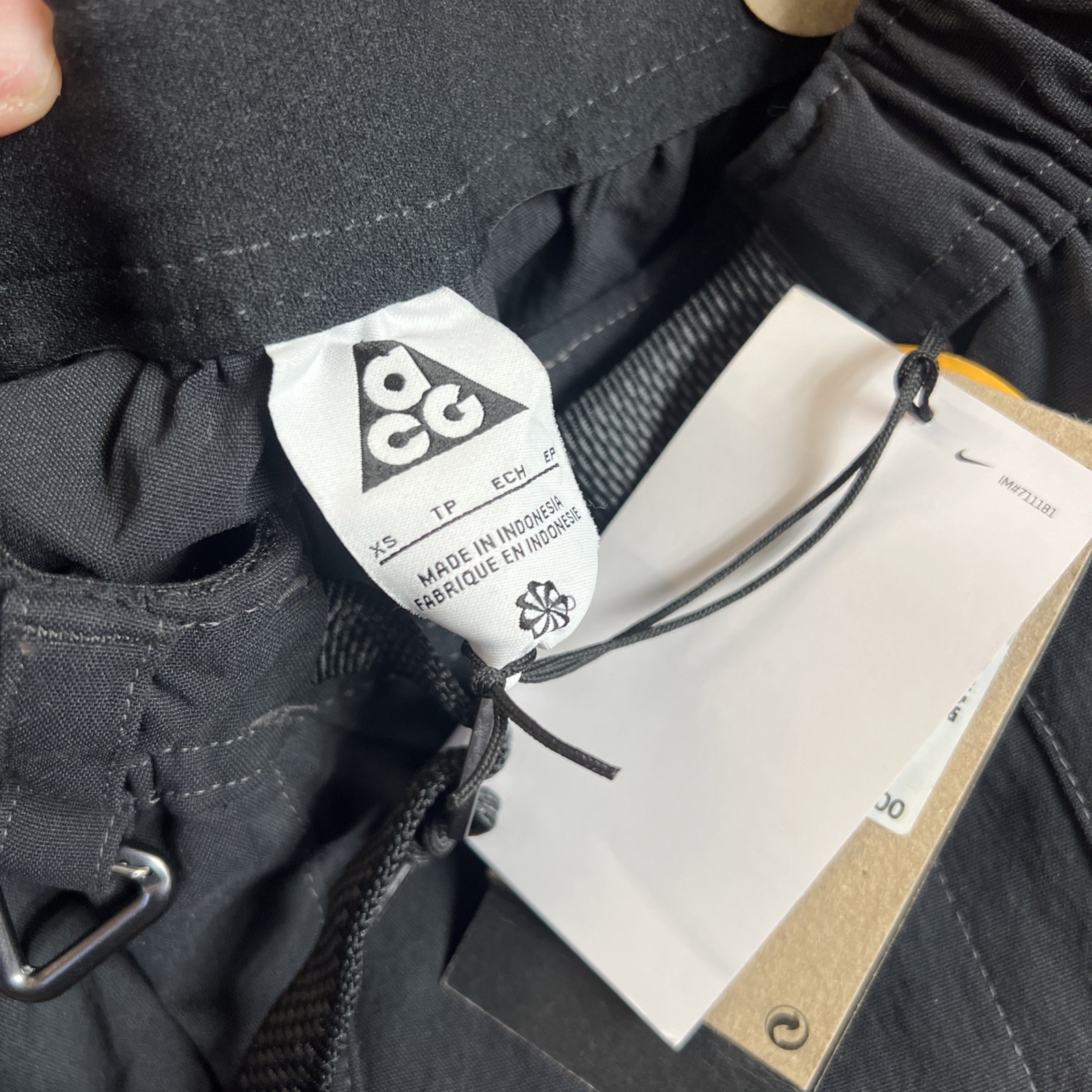 Nike ACG Smith Summit Cargo Pants 2025 Black HV0591 010 Men’s Size XS