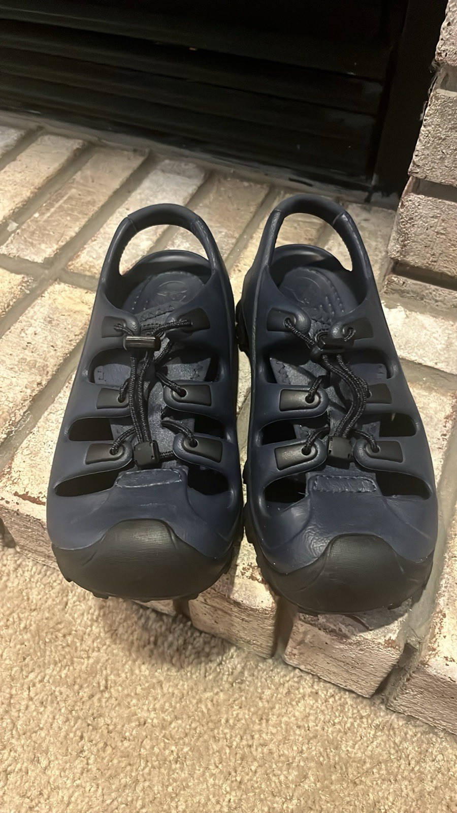 CROCS Trailbreak Clog exo-croslite frame, bumper toe size W9/M7 Nice!