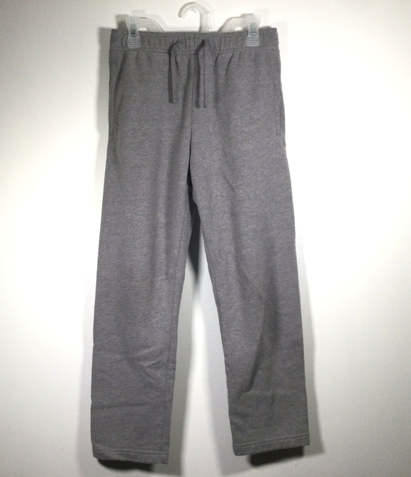 Boys Sweatpants Kids Size M (8-10) Gray Tek Gear Cotton/Polyester Blend