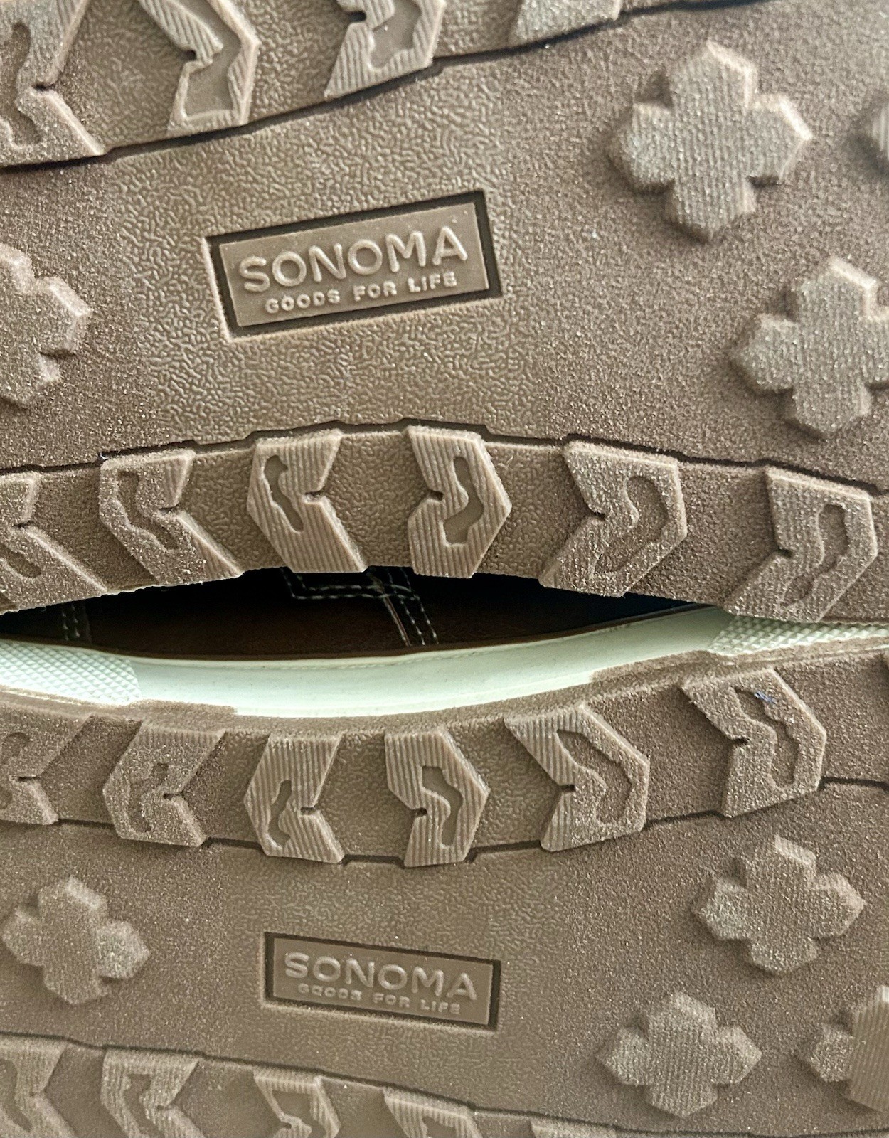 Sonoma Goods For Life Britpunk Boys Brown Ankle Bootie 6M Memory Foam Zip
