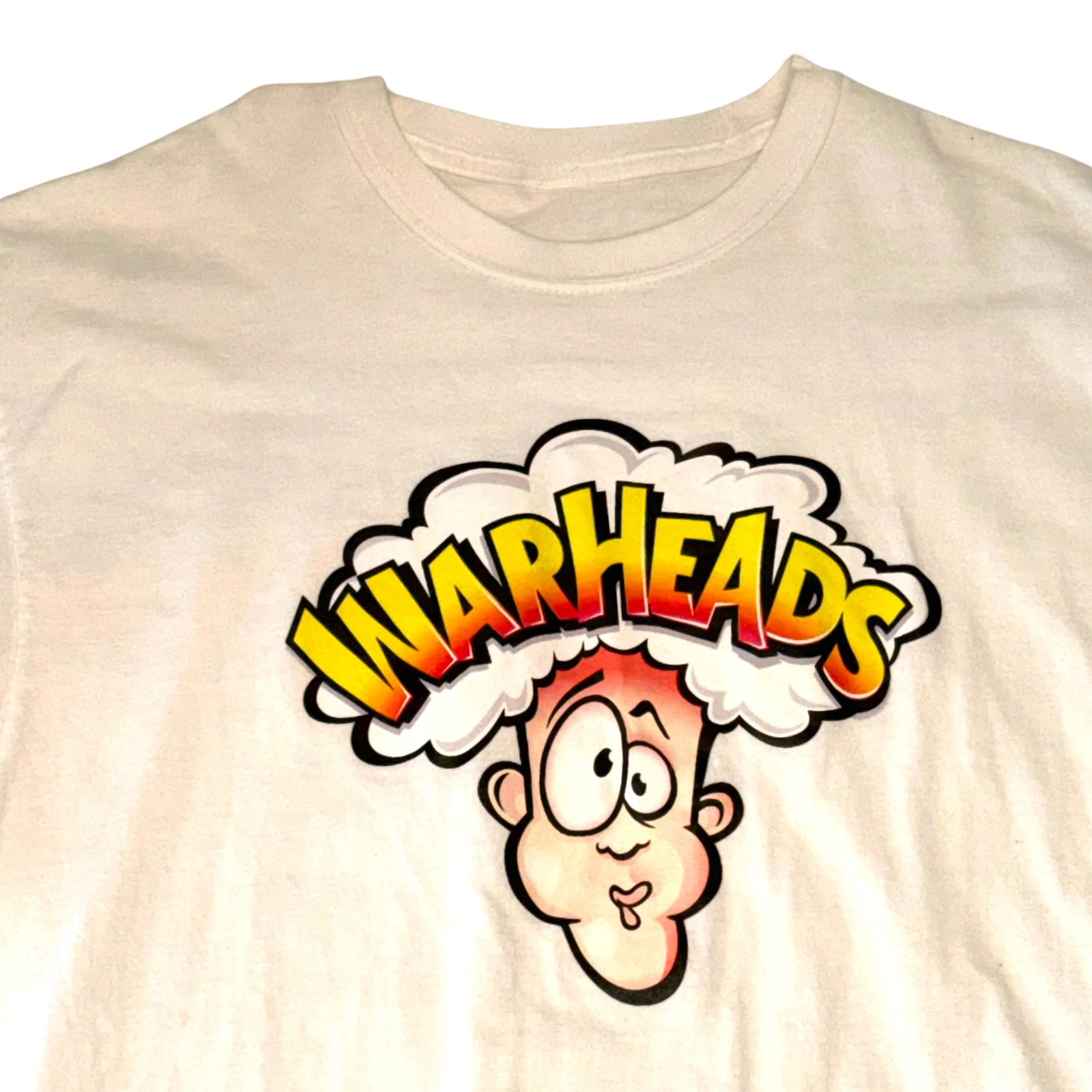 Warheads – White Graphic Vintage Y2K T-Shirt