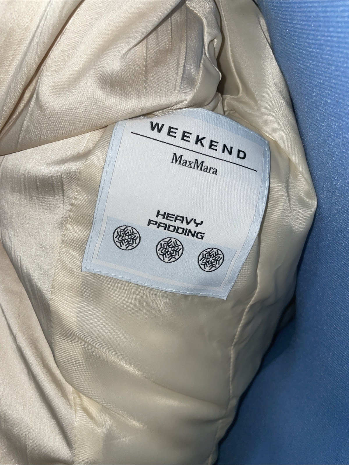 Weekend Max Mara Women’s Coat S Cream 100% Polyamide Puffer Jacket