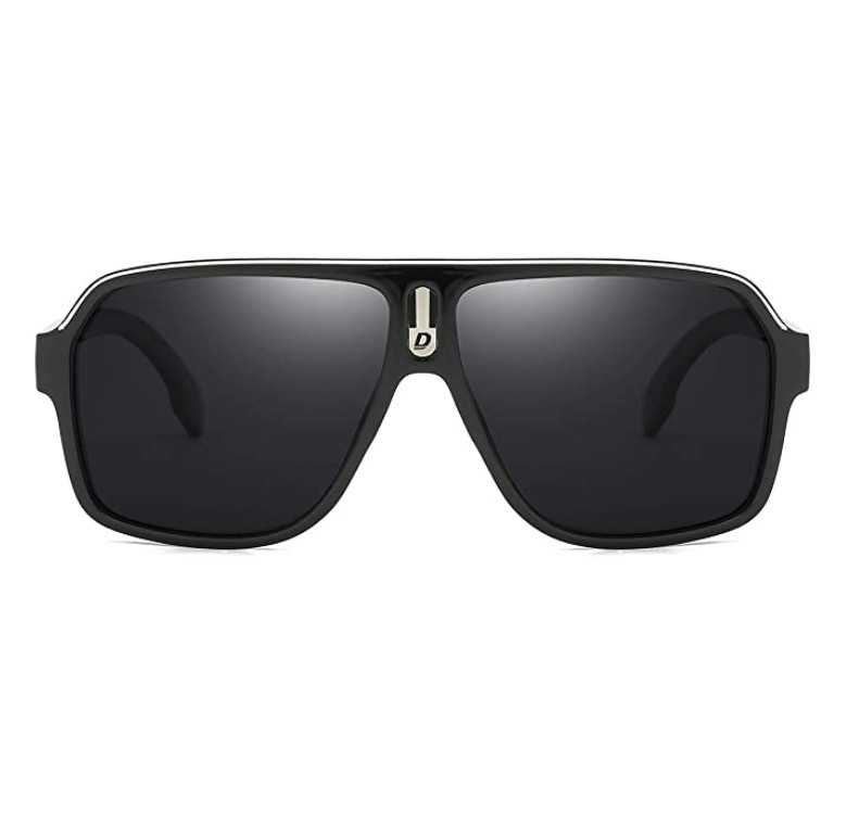 DUBERY Sport Polarized Sunglasses For Men Women Oversize Driving Fishing Glasses