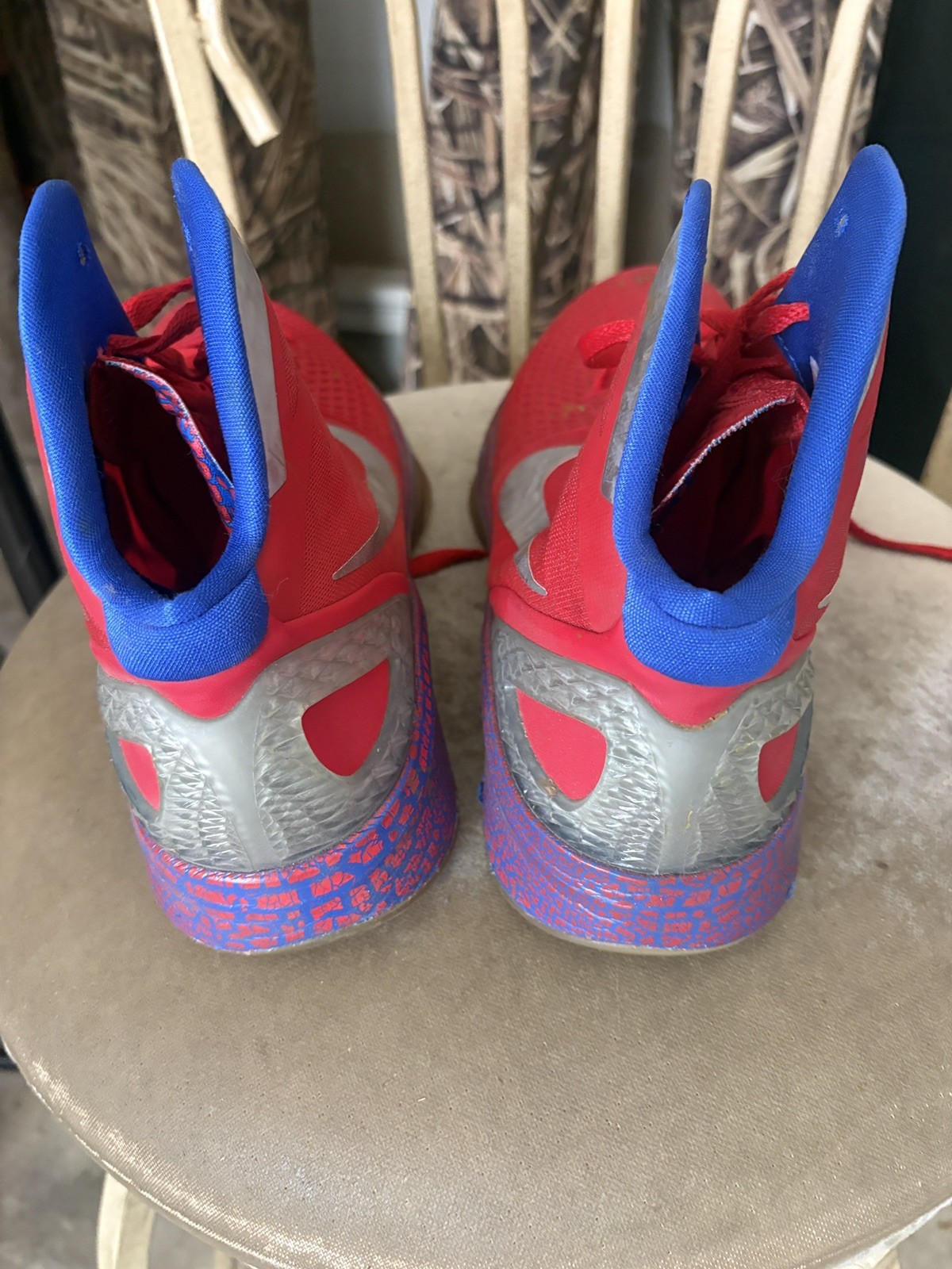 Rare Nike Zoom Hyperdunk 2011 Mens 11 Blake Griffin Red Blue Shoes Basketball