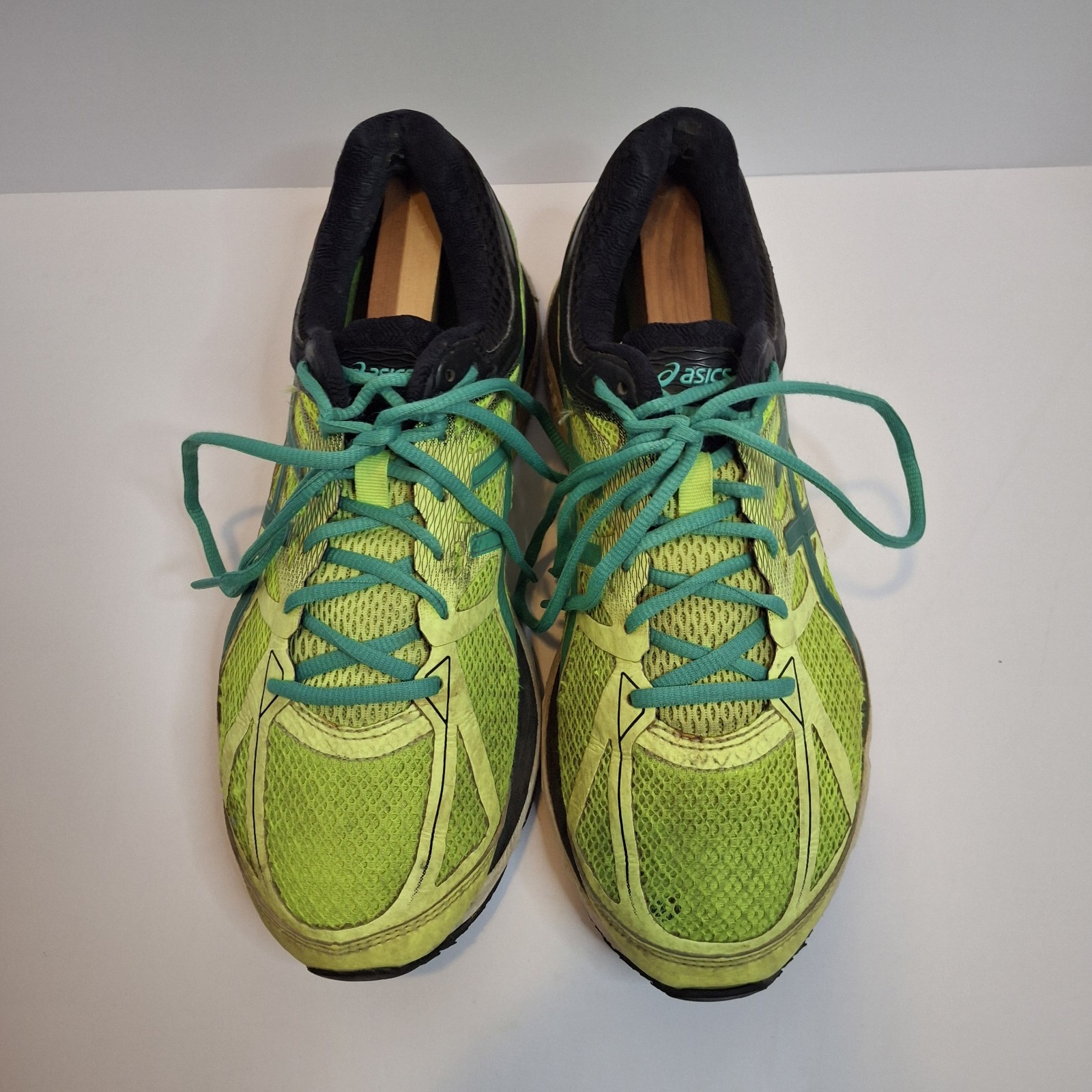 Asics Gel Cumulus 17 Mens Size 9 Green Running Shoes Sneakers T5D3N Y2K