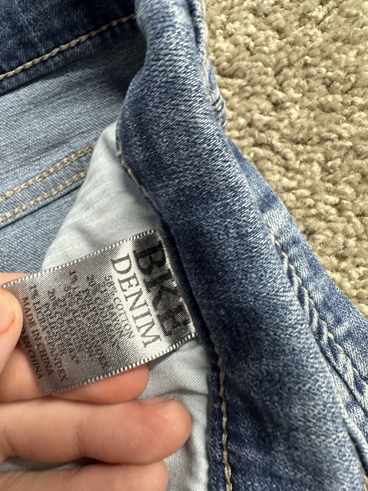 Buckle BKE Mason Taper Stretch Jeans Mens 32R (fits 33×32)