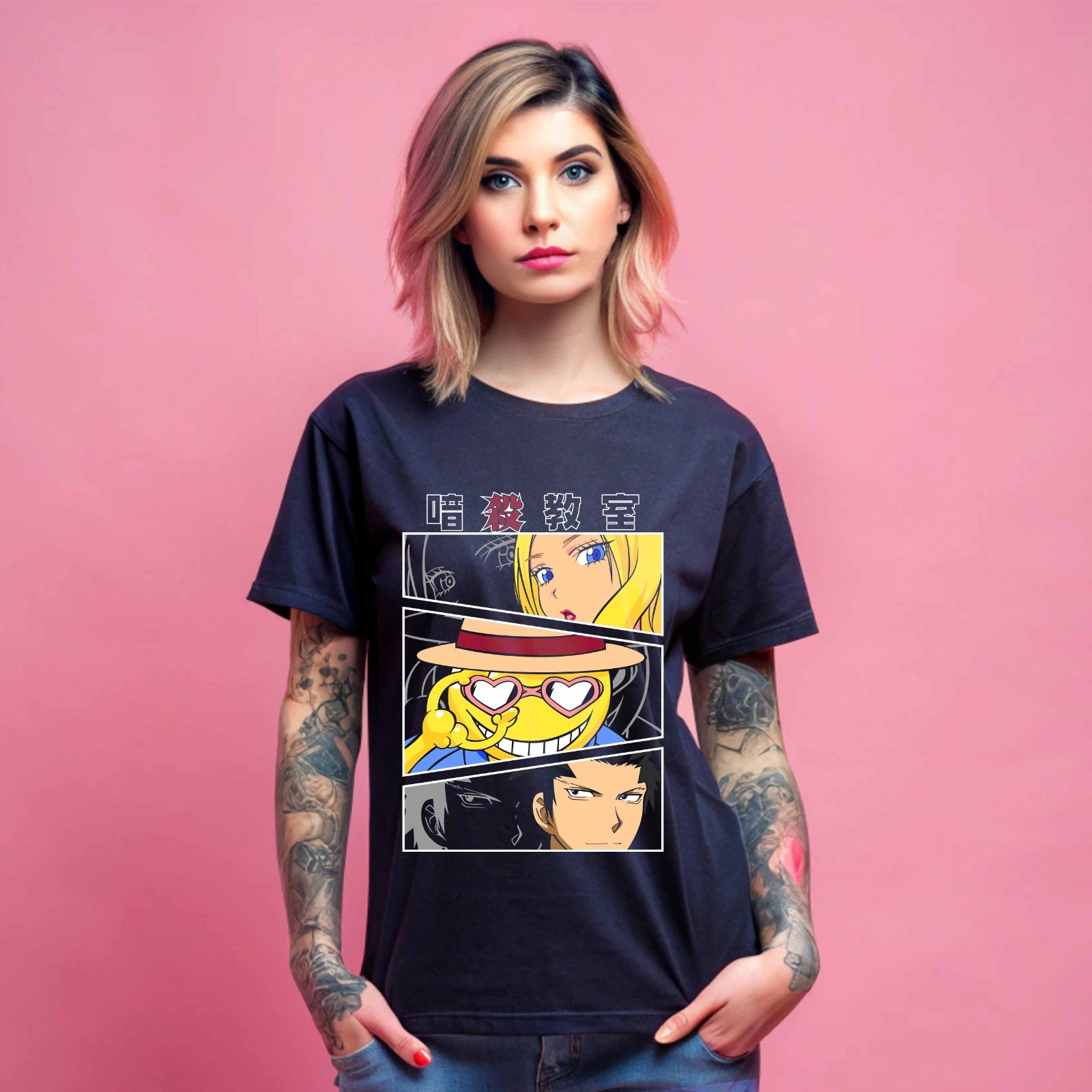 Assassination Classroom Karma X Nagisa S to 5XL Made in the USA T-Shirt 099