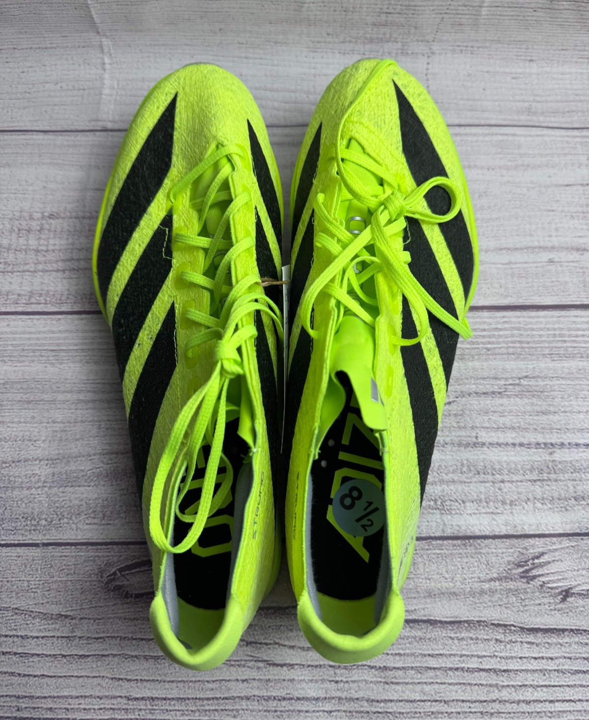 Adidas Men’s Size 8.5 Adizero Prime SP 3 Strung Lucid Green Track Spikes IH5800