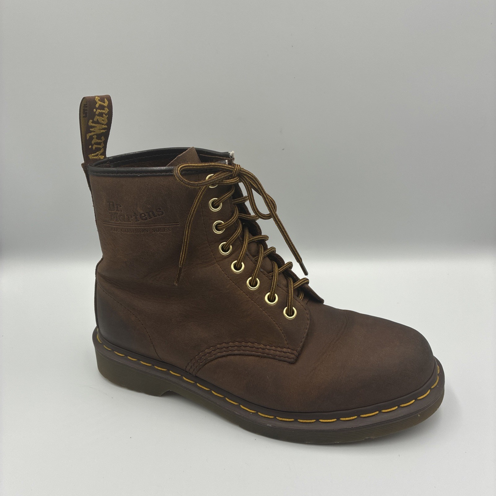 Dr. Martens 1460 Crazy Horse Brown Leather Boots Men’s Size 8 Women’s Size 9
