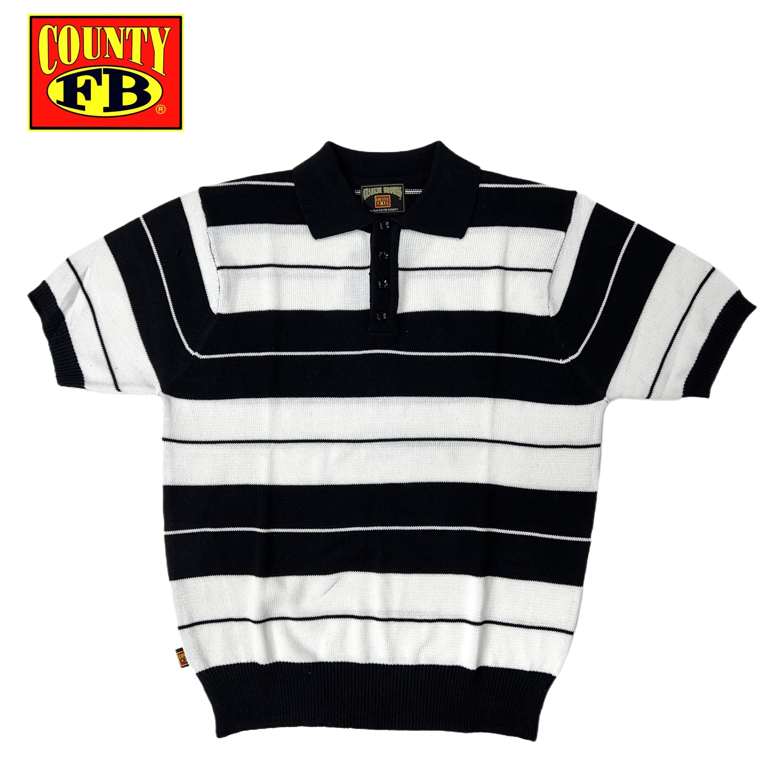 FB County Charlie Brown Shirt – Black/White & Black/Grey