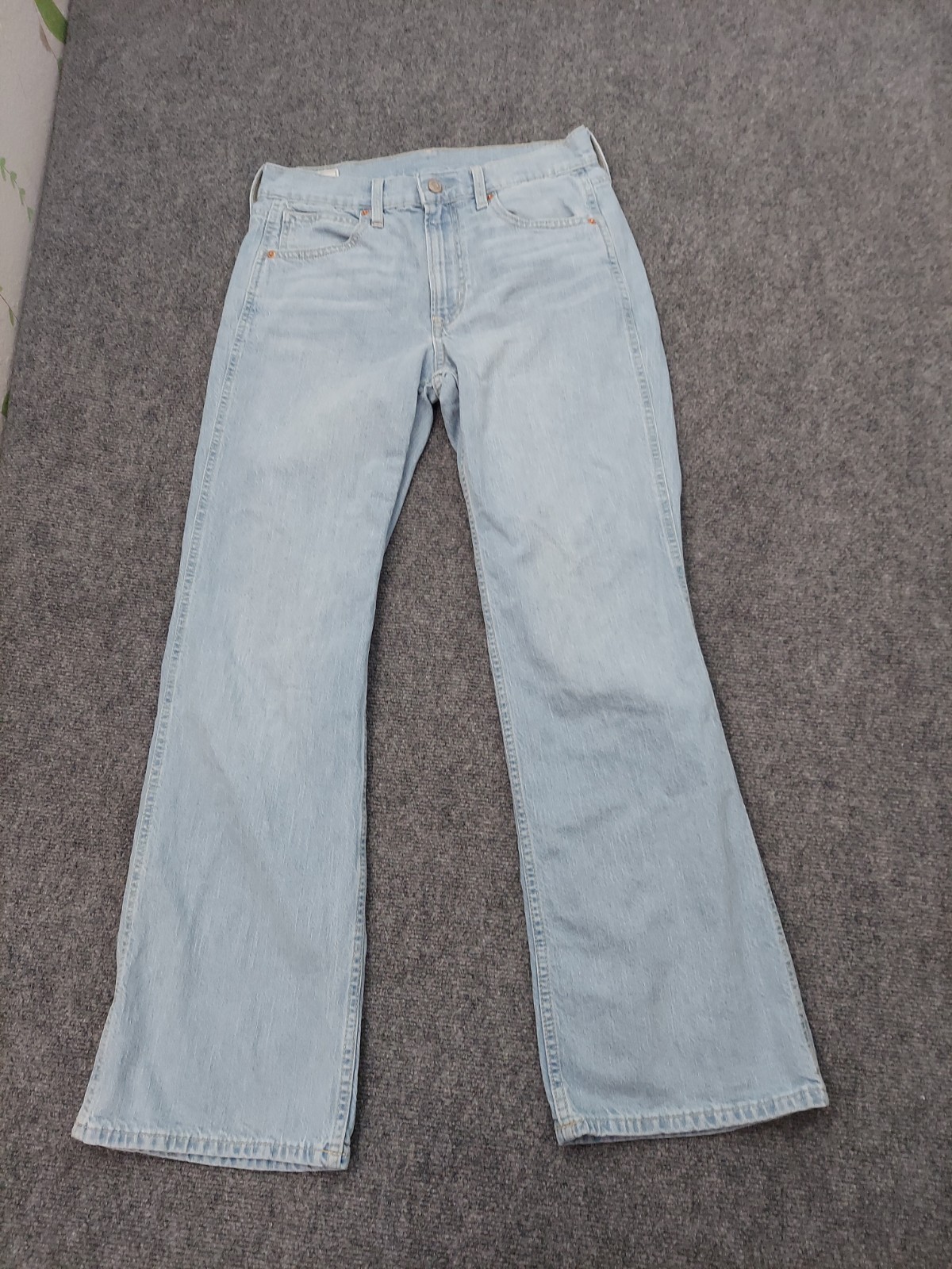 Gap Jeans Womens 28/6 Blue Vintage Flare High Rise Light Wash Denim Boho Western