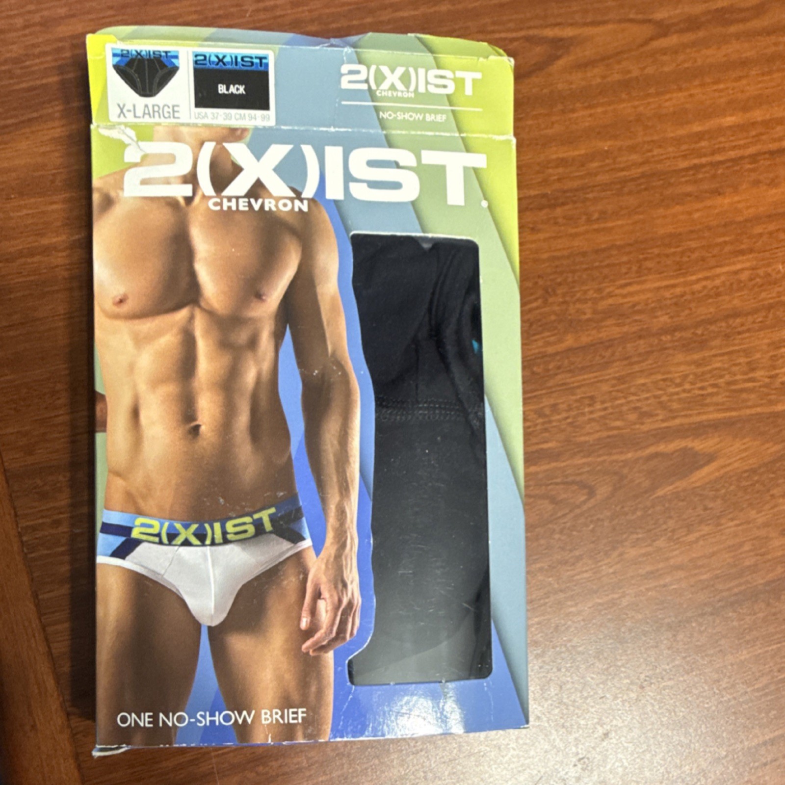 2(X)IST Chevron No Show Brief Size XL