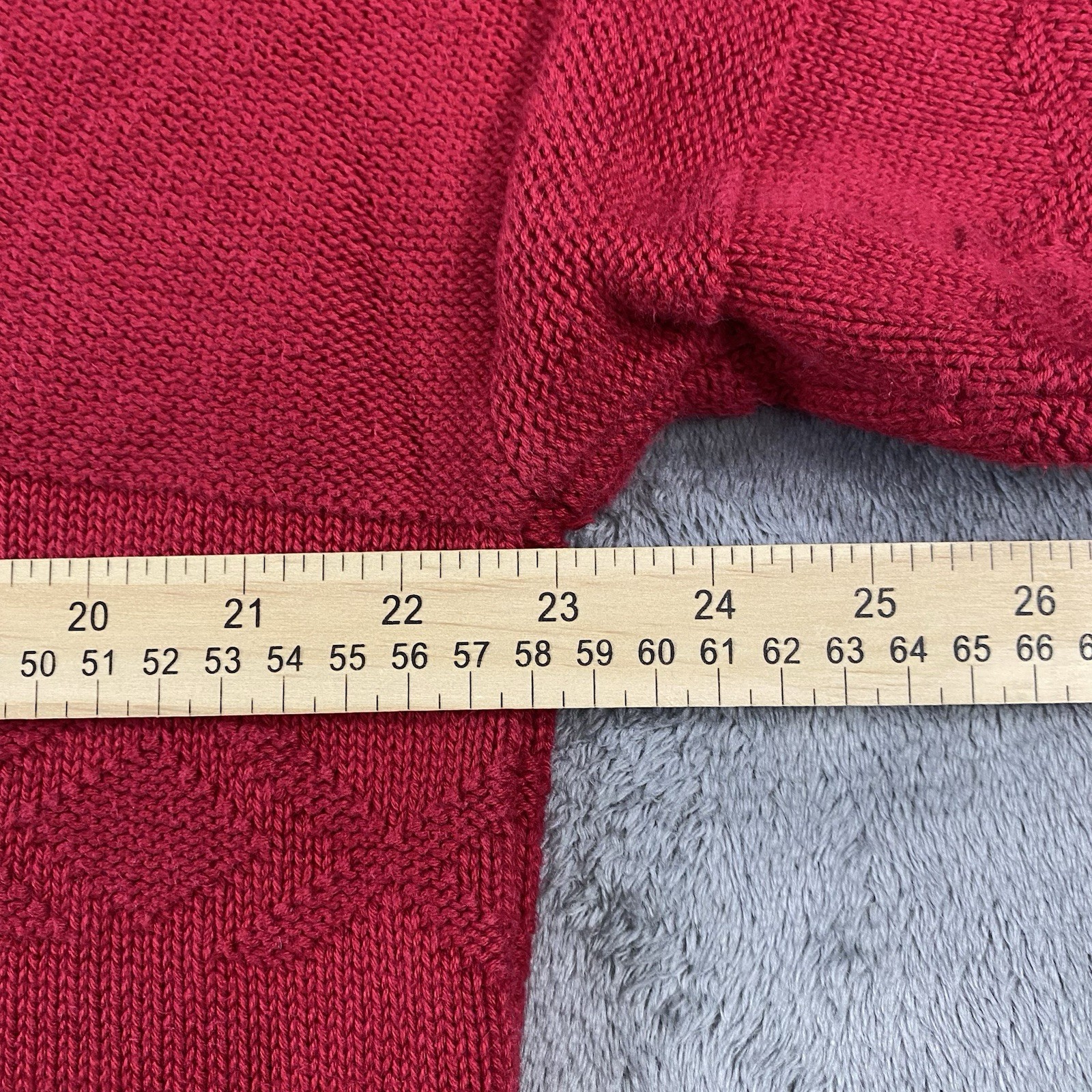 NAUTICA Sweater Mens L Turtleneck Cable Knit 100% Cotton Fisherman 90s Y2k VTG