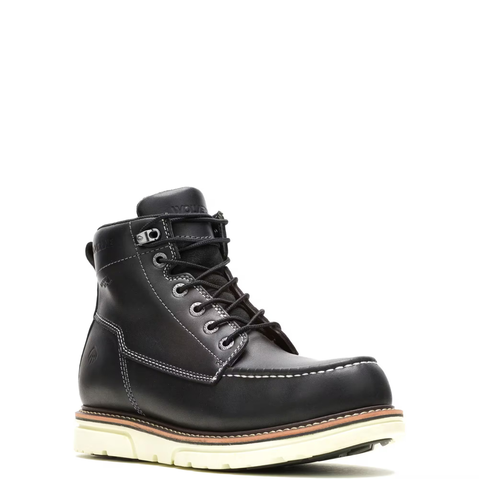 Wolverine Men I-90 DuraShocks® Moc-Toe 6″ Work Boot Boots Leather